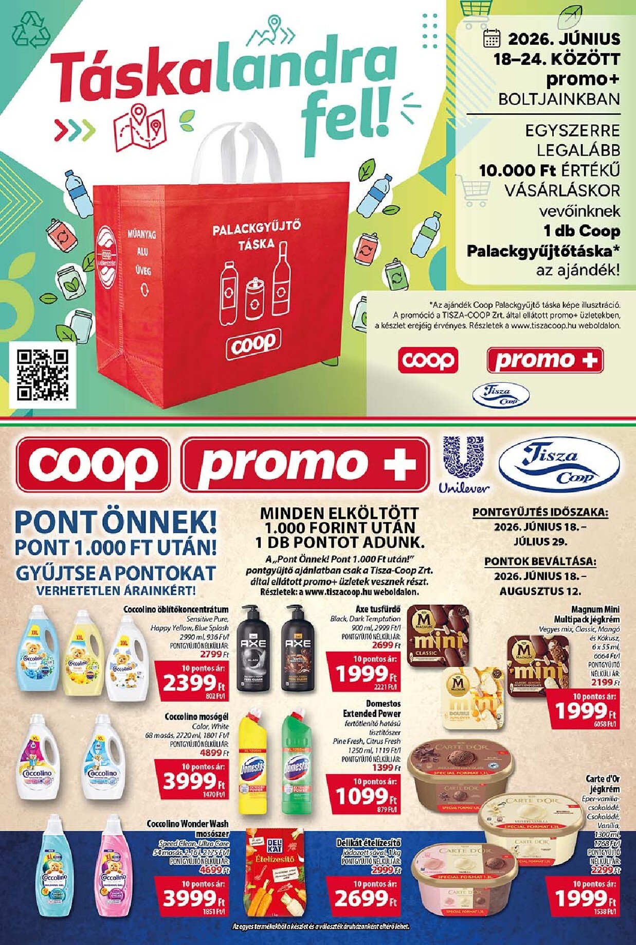 coop - A jövőbeli Coop Szuper Plusz akciós újság csütörtöktől 2026.06.18.-tól szerdától 2026.06.24.-ig érvényes. - page: 15