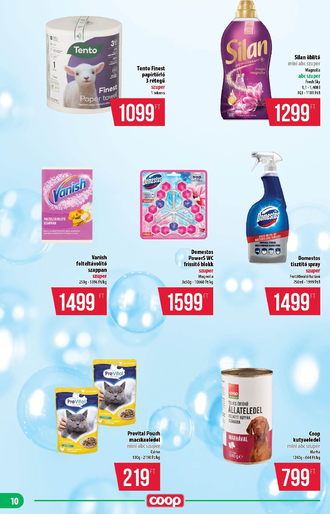 coop - A jövőbeli Coop - Nyírzem/Szabolcs akciós újság csütörtöktől 2026.06.18.-tól szerdától 2026.06.24.-ig érvényes. - page: 10