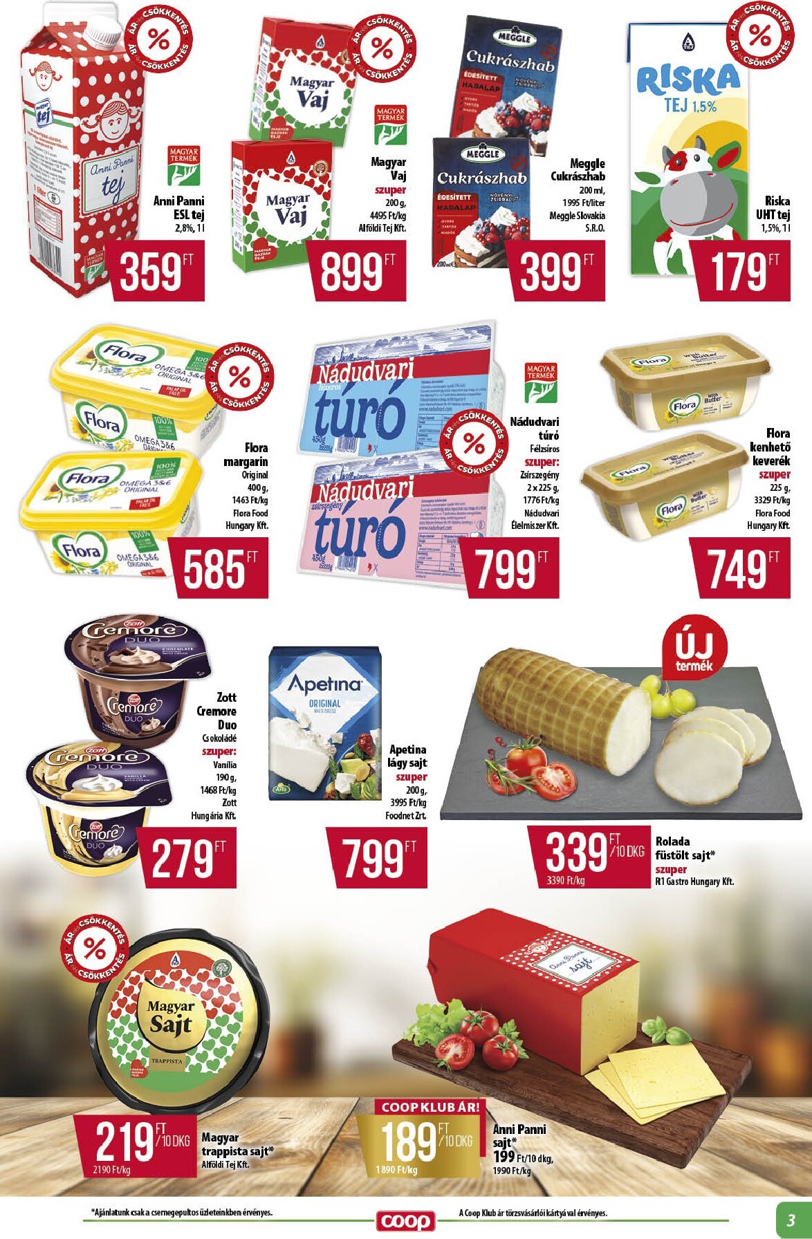 coop - Aktuális Coop - Alföld szórólap érvényes csütörtöktől 2026.06.18.-től szerdától 2026.06.24.-ig - page: 3