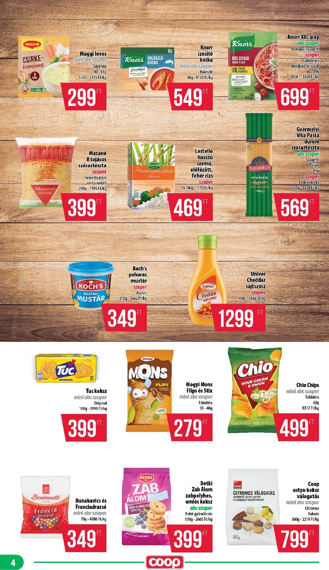 coop - Aktuális Coop - Mini Abc Szuper Mecsek szórólap érvényes csütörtöktől 2026.06.18.-től szerdától 2026.06.24.-ig - page: 4