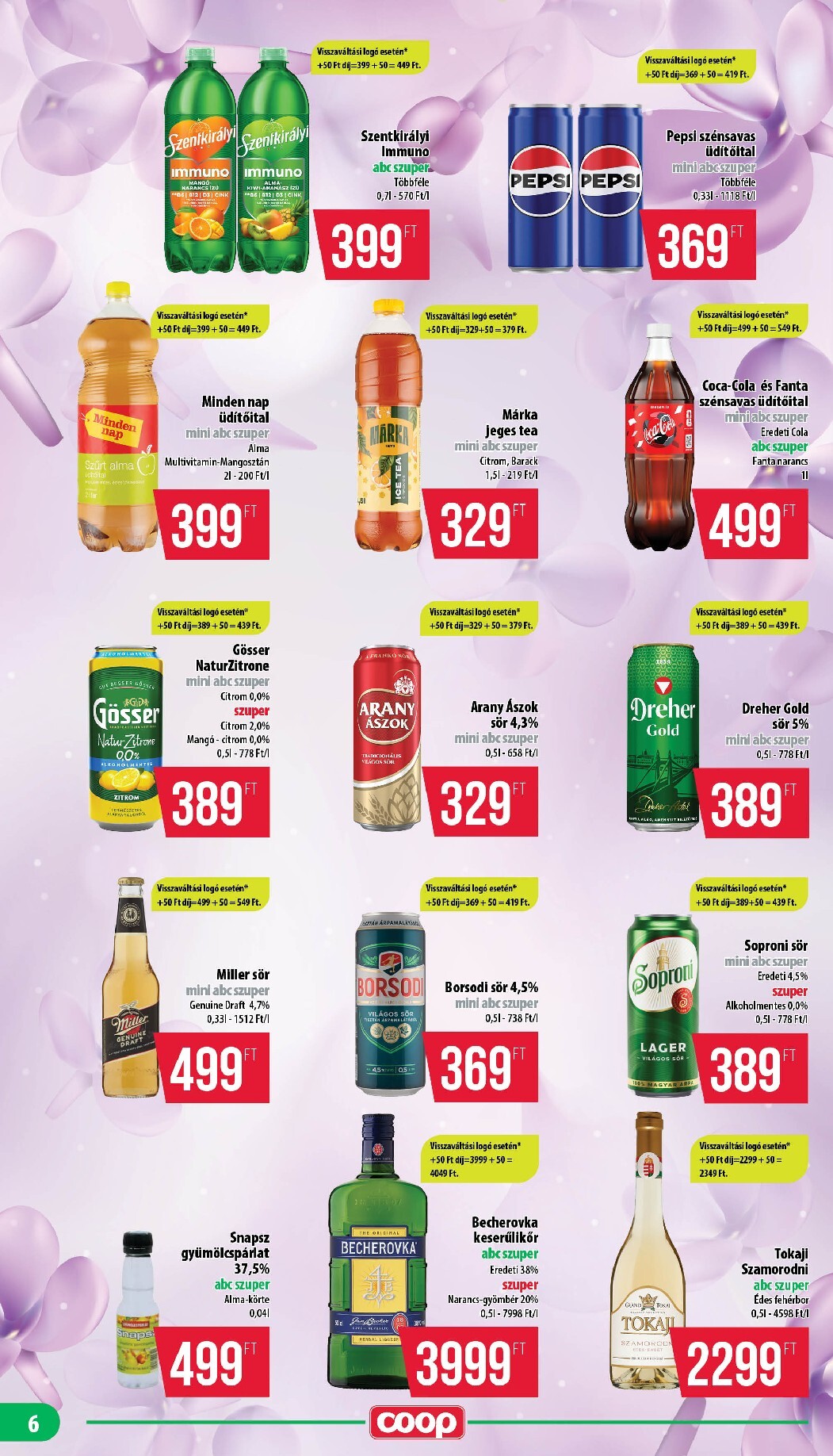 coop - Aktuális Coop - Mini Abc Szuper Mecsek szórólap érvényes csütörtöktől 2026.06.18.-től szerdától 2026.06.24.-ig - page: 6