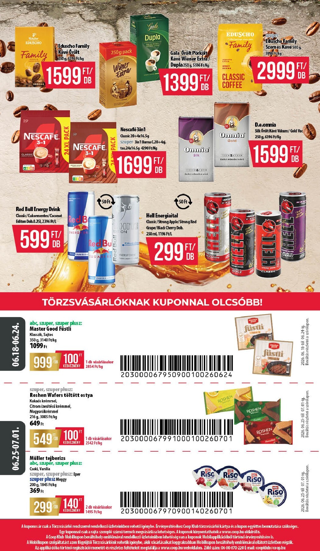 coop - Aktuális Coop - Hétforrás szórólap érvényes csütörtöktől 2026.06.18.-től szerdától 2026.07.01.-ig - page: 12