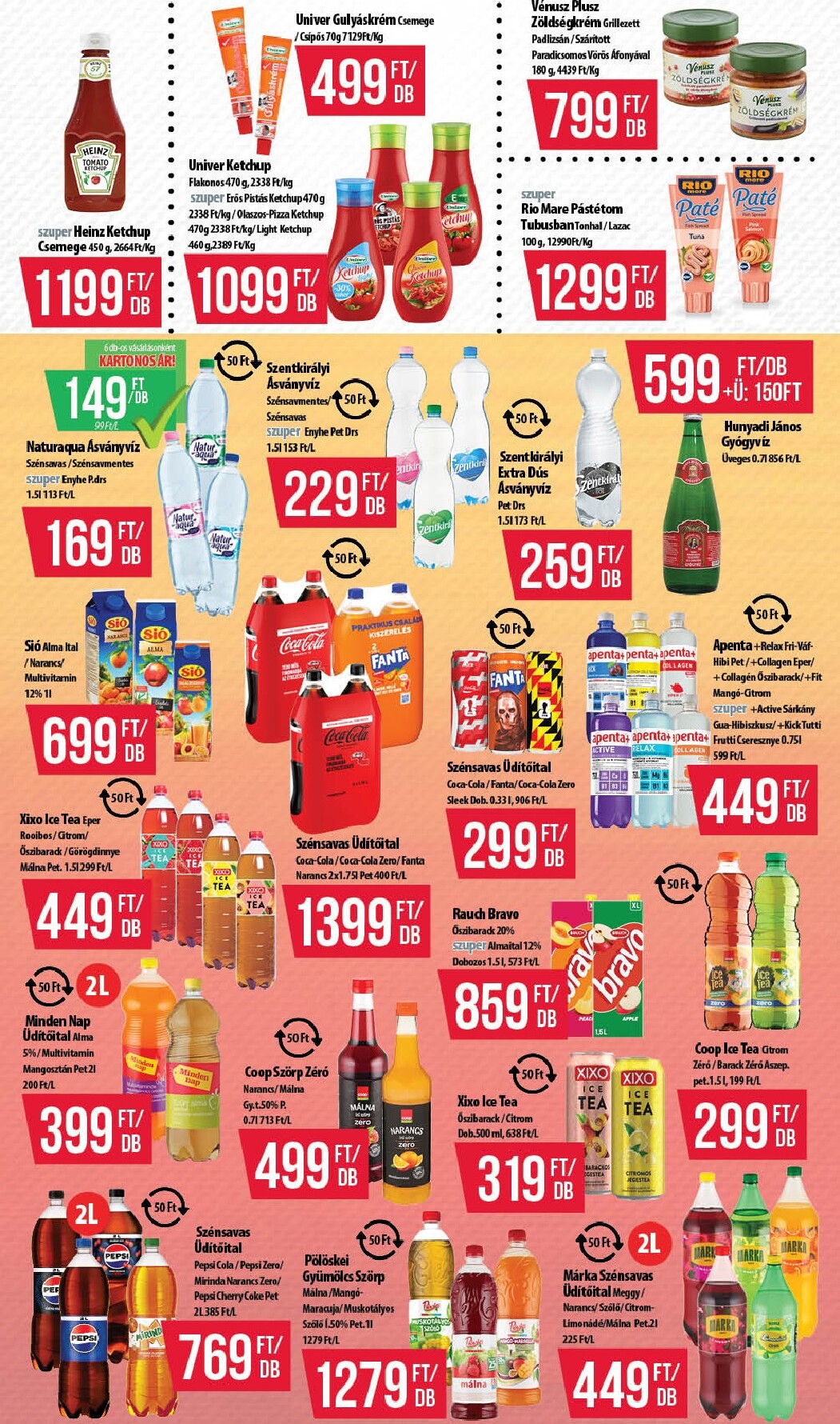 coop - Aktuális Coop - Hétforrás szórólap érvényes csütörtöktől 2026.06.18.-től szerdától 2026.07.01.-ig - page: 9