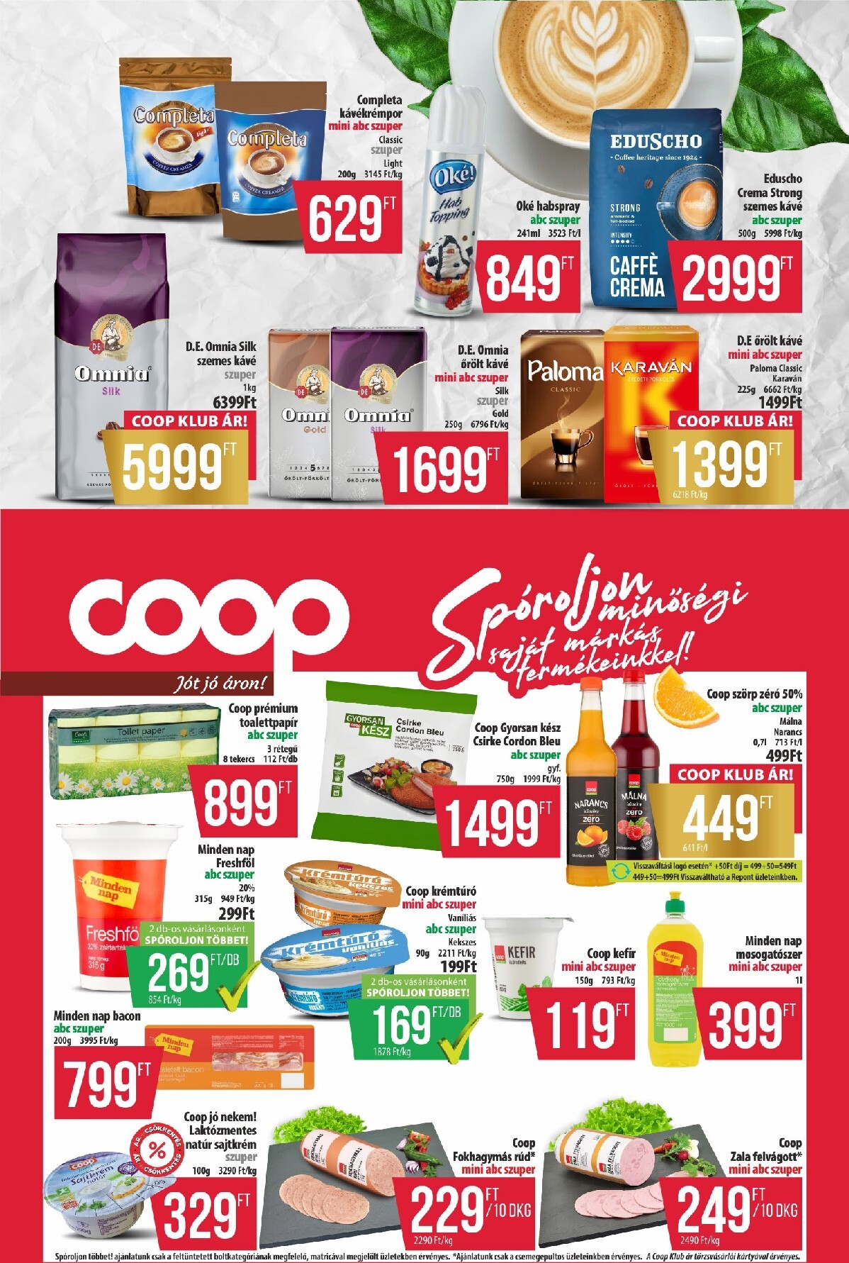 coop - Aktuális Coop - Eszak-Kelet szórólap érvényes csütörtöktől 2026.06.18.-től szerdától 2026.06.24.-ig - page: 9