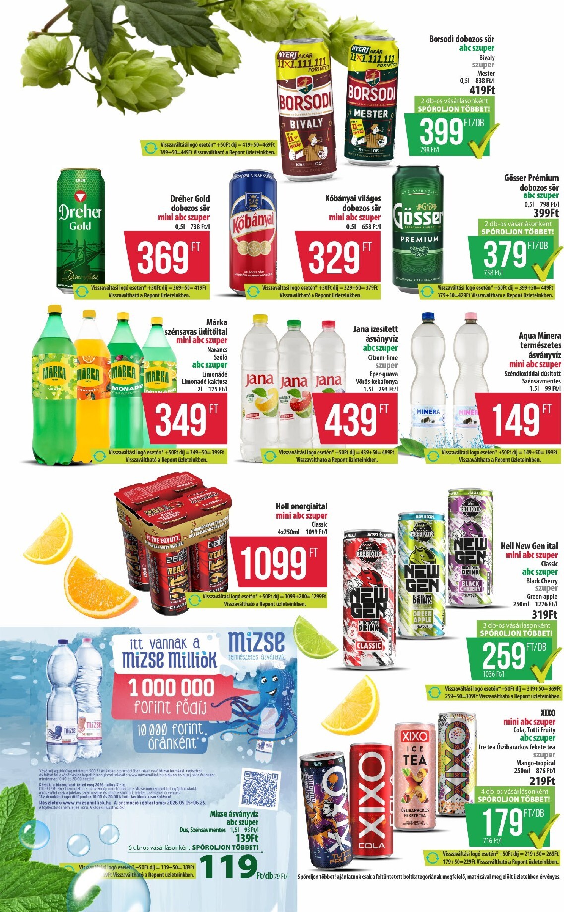 coop - Aktuális Coop - Eszak-Kelet szórólap érvényes csütörtöktől 2026.06.18.-től szerdától 2026.06.24.-ig - page: 10
