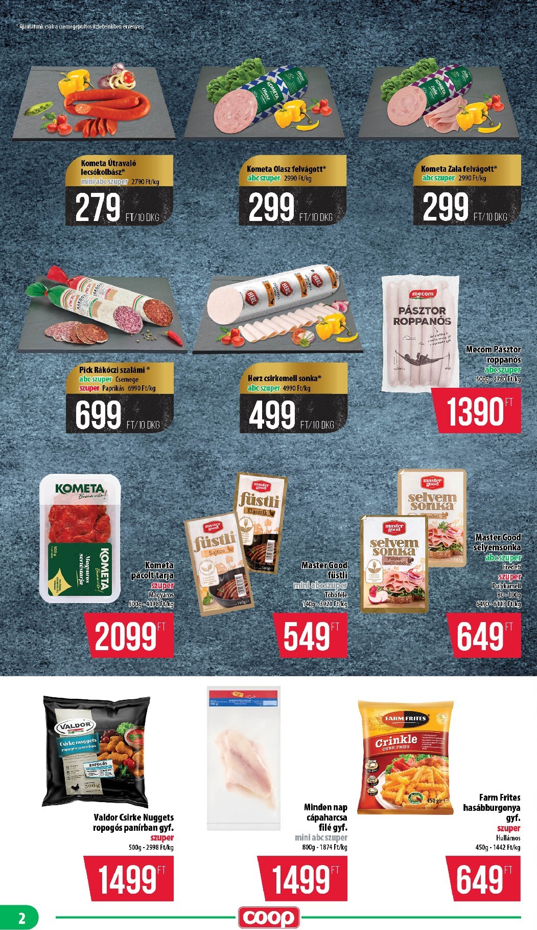 coop - Aktuális Coop - mini abc szuper szórólap érvényes csütörtöktől 2026.07.16.-től szerdától 2026.07.22.-ig - page: 2