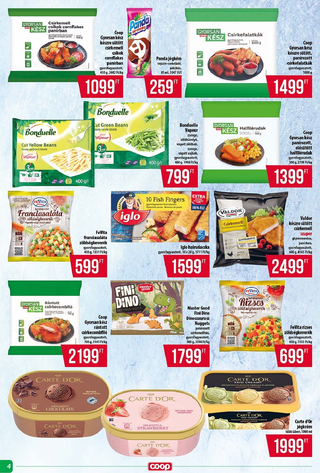 coop - Aktuális Coop szórólap érvényes csütörtöktől 2026.07.16.-től szerdától 2026.07.22.-ig - page: 4