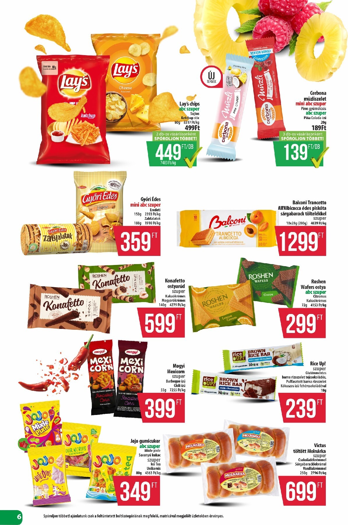 coop - A jövőbeli Coop - Észak-Kelet akciós újság csütörtöktől 2026.07.23.-tól szerdától 2026.07.29.-ig érvényes. - page: 6