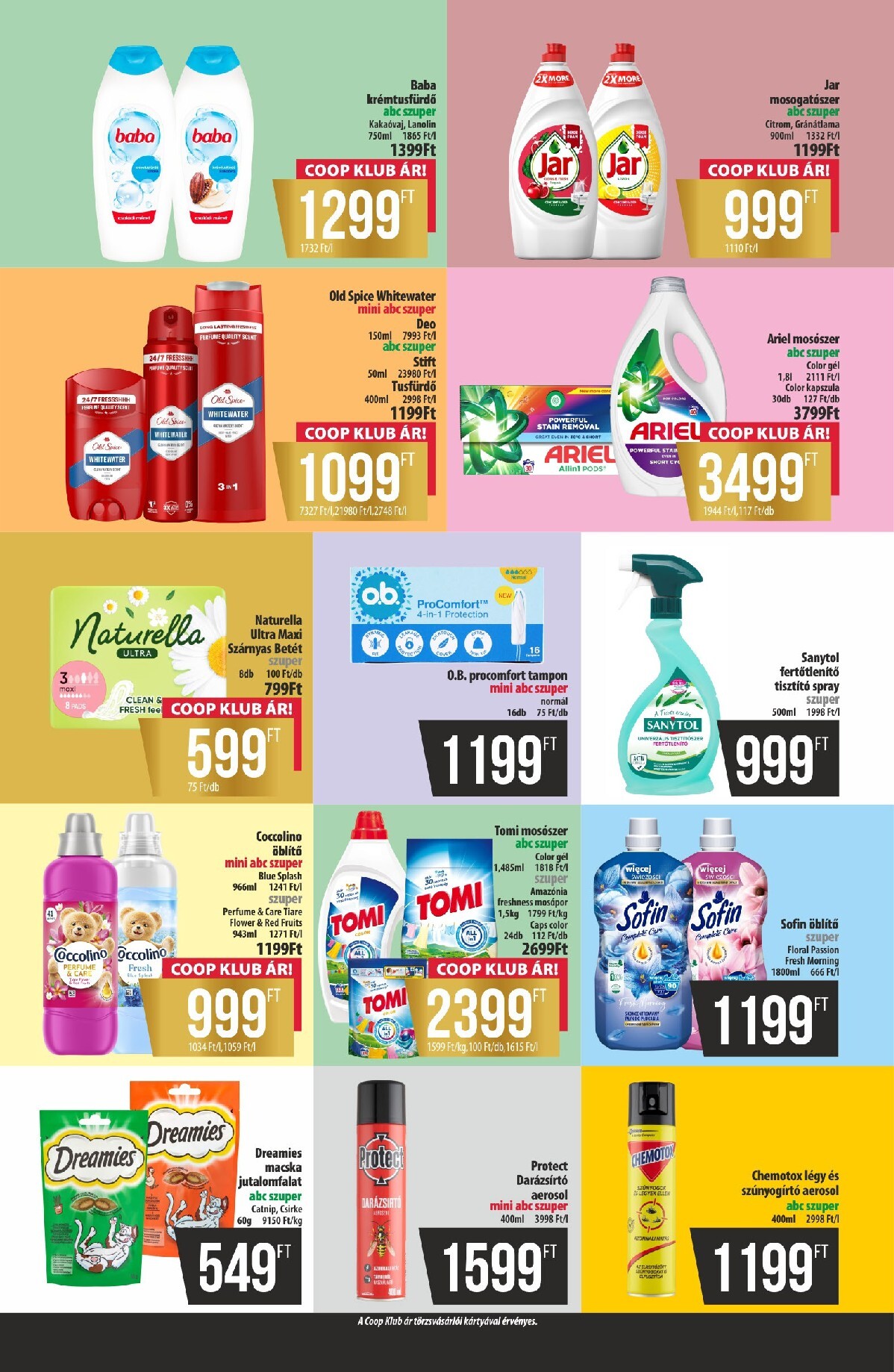 coop - A jövőbeli Coop - Észak-Kelet akciós újság csütörtöktől 2026.07.23.-tól szerdától 2026.07.29.-ig érvényes. - page: 11