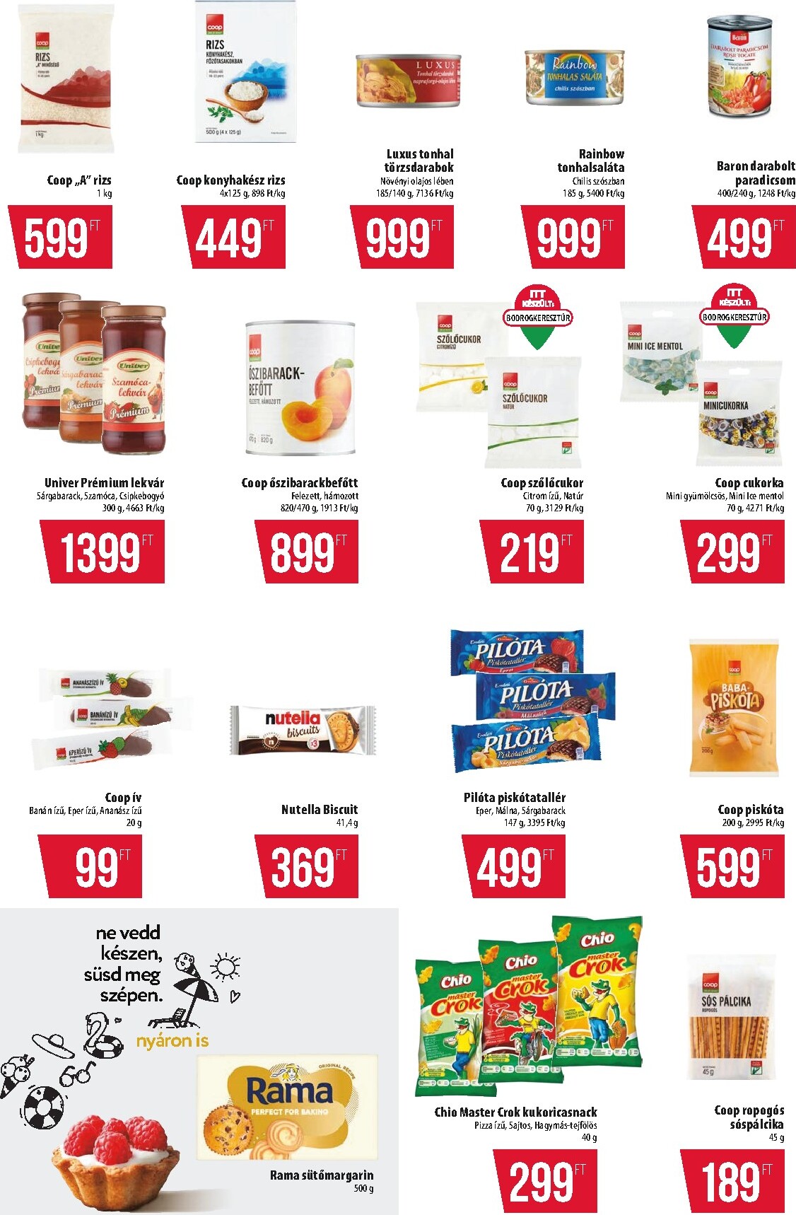 coop - A jövőbeli Coop - Alföld Szuper Plusz akciós újság csütörtöktől 2026.07.30.-tól szerdától 2026.08.05.-ig érvényes. - page: 9