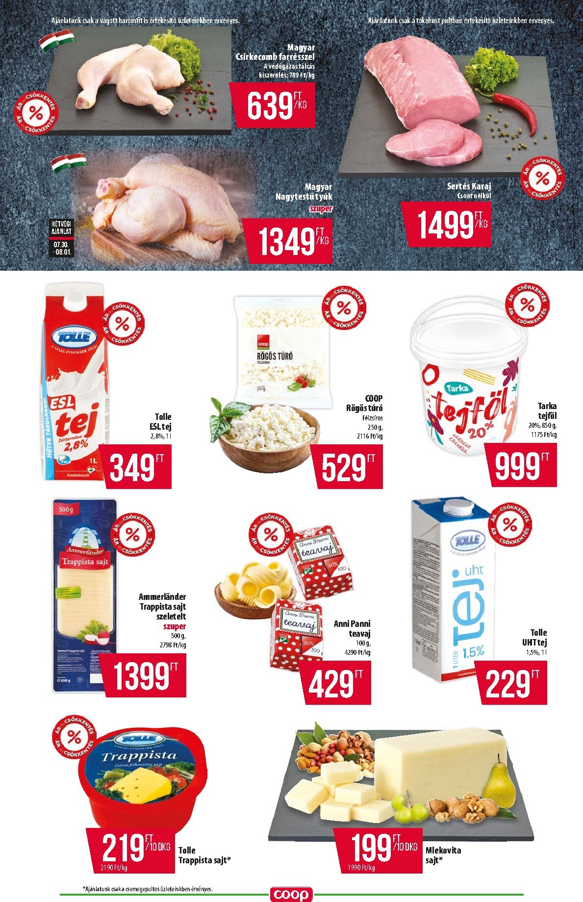 coop - A jövőbeli Coop - Alföld Szuper Plusz akciós újság csütörtöktől 2026.07.30.-tól szerdától 2026.08.05.-ig érvényes. - page: 3