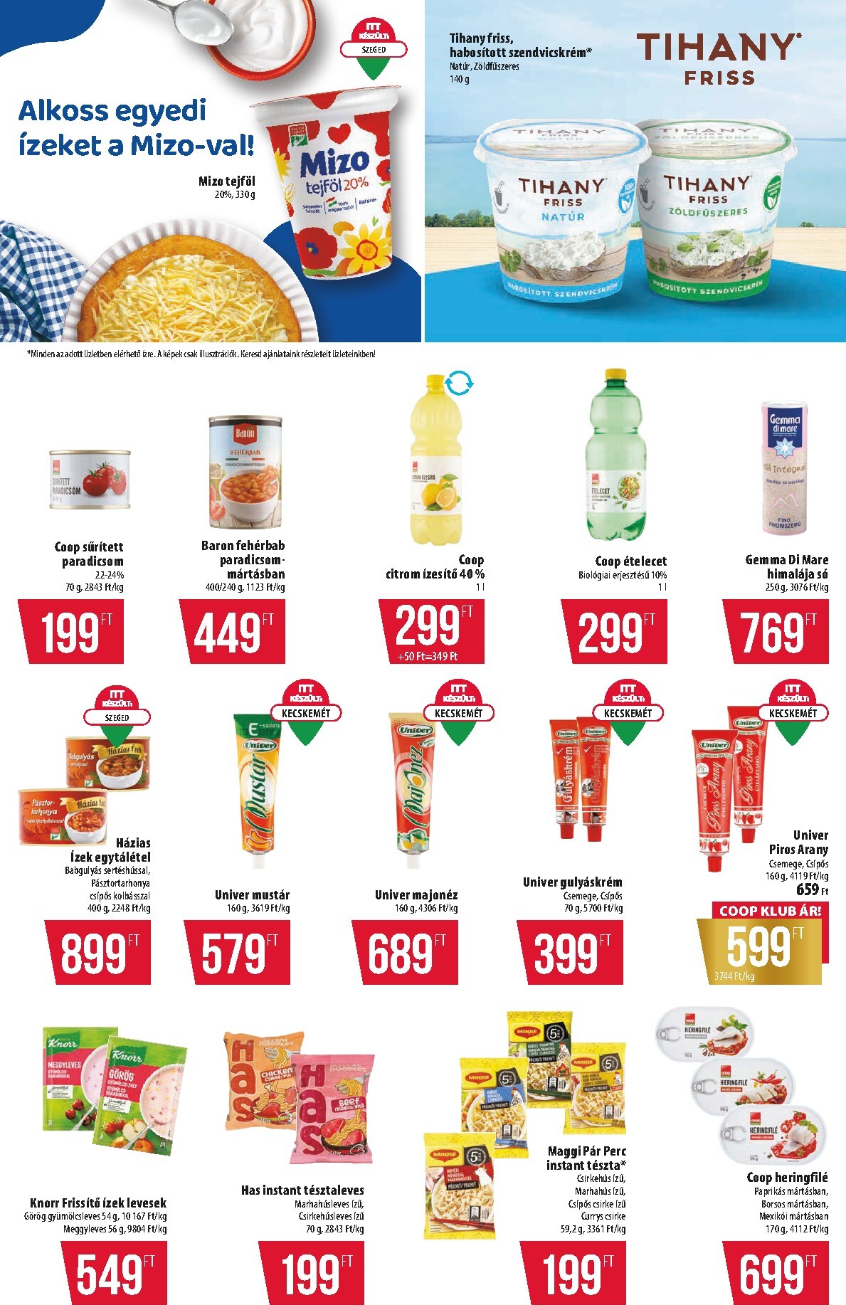 coop - A jövőbeli Coop - Észak-Kelet Szuper Plusz akciós újság csütörtöktől 2026.07.30.-tól szerdától 2026.08.05.-ig érvényes. - page: 8