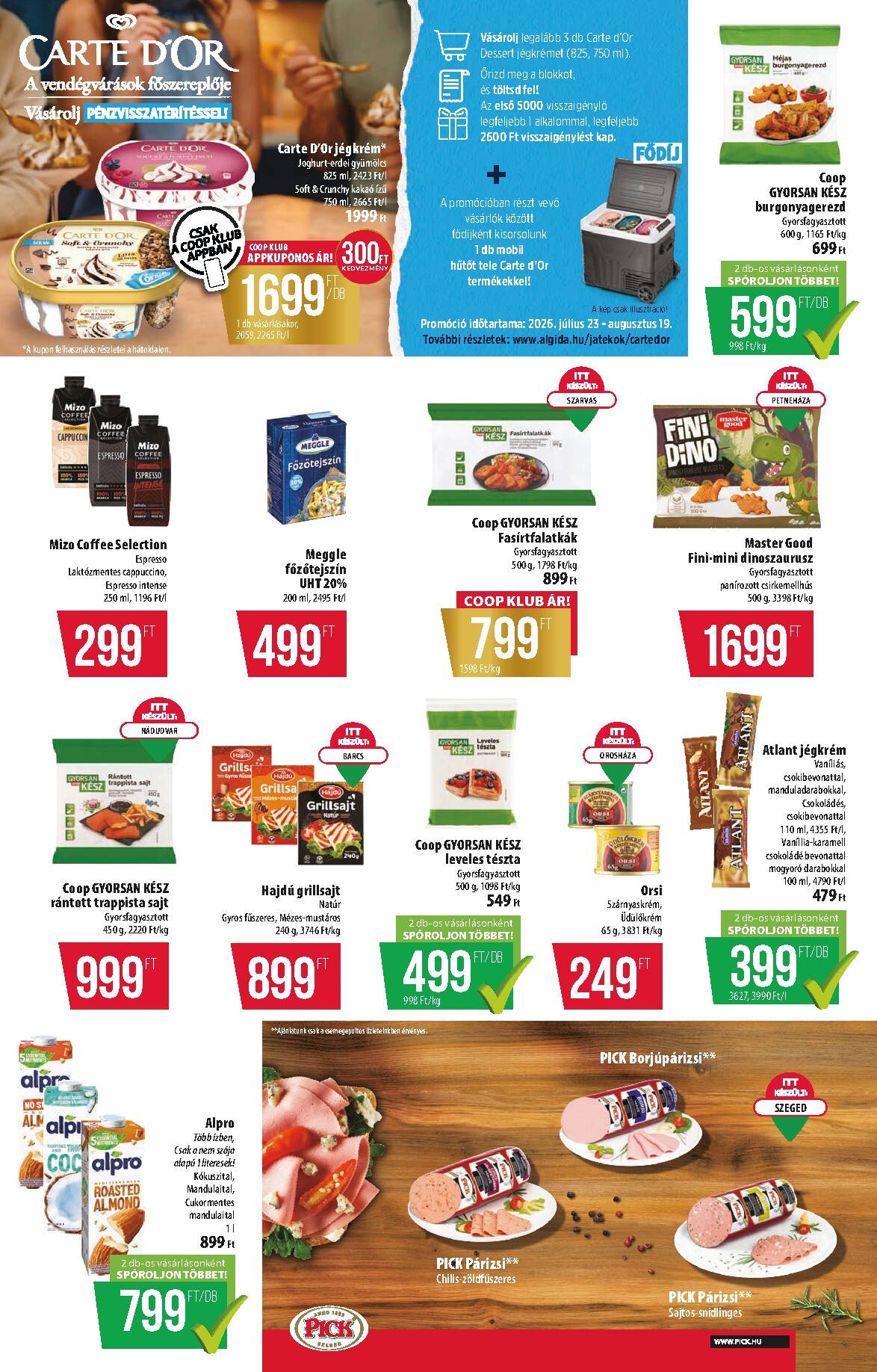 coop - A jövőbeli Coop - Észak-Kelet Szuper Plusz akciós újság csütörtöktől 2026.07.30.-tól szerdától 2026.08.05.-ig érvényes. - page: 6