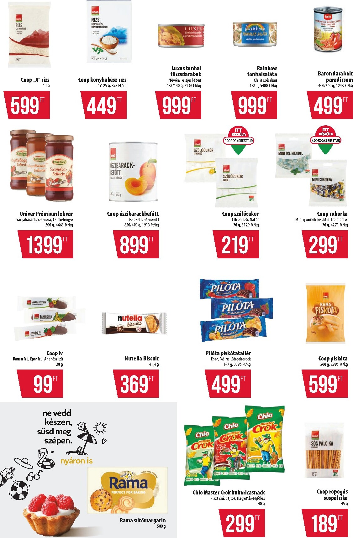 coop - A jövőbeli Coop - Észak-Kelet Szuper Plusz akciós újság csütörtöktől 2026.07.30.-tól szerdától 2026.08.05.-ig érvényes. - page: 9