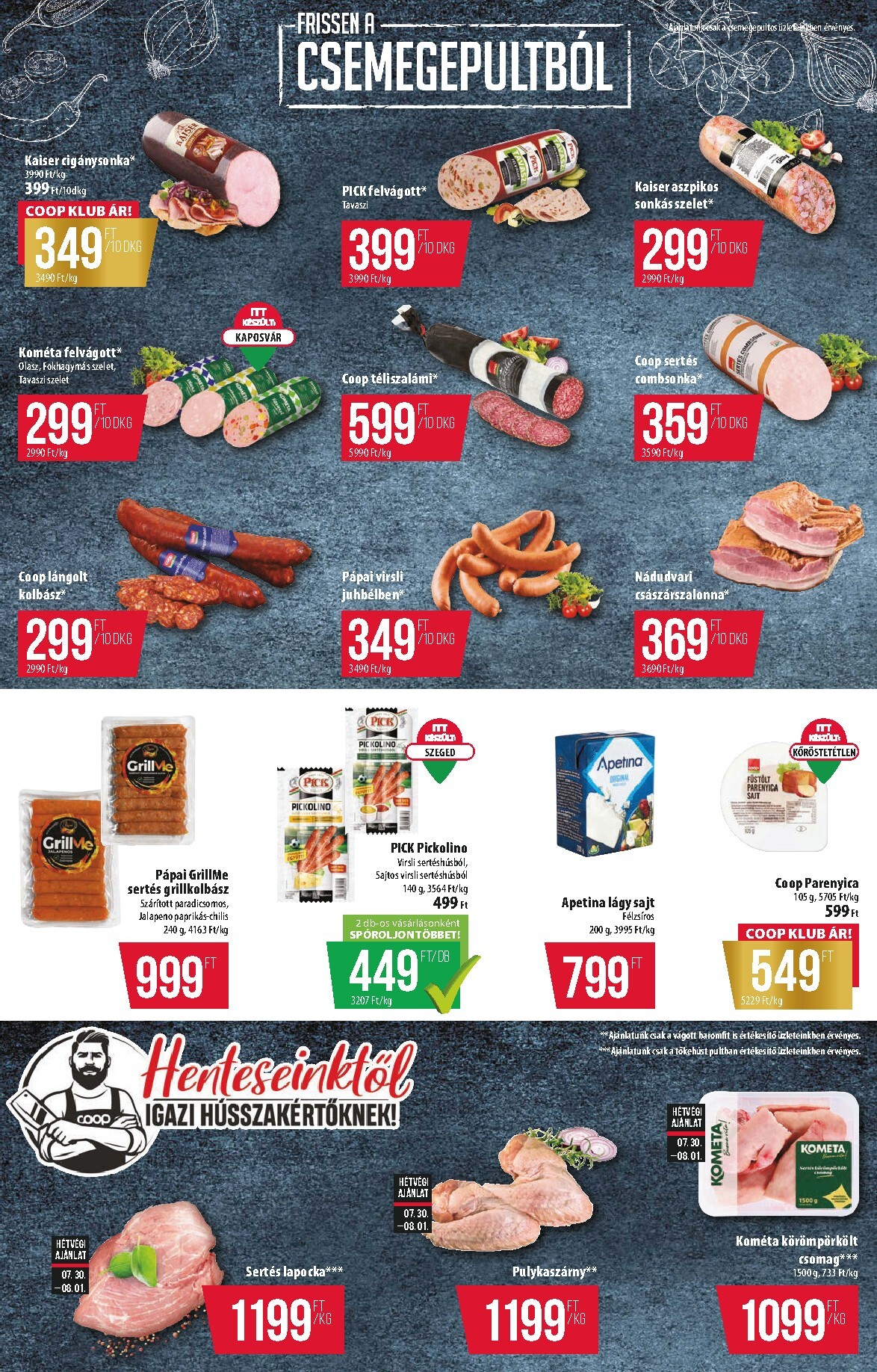 coop - A jövőbeli Coop - Észak-Kelet Szuper Plusz akciós újság csütörtöktől 2026.07.30.-tól szerdától 2026.08.05.-ig érvényes. - page: 2