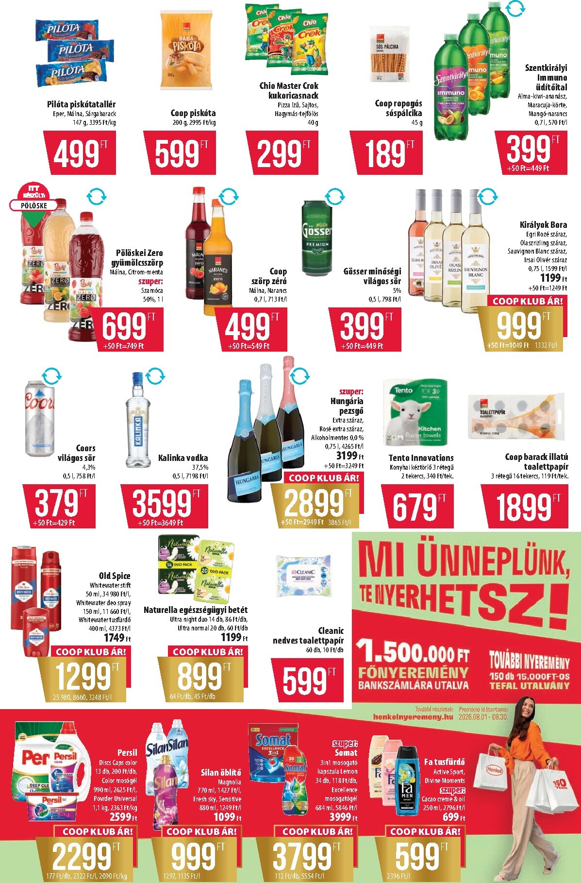 coop - A jövőbeli Coop - Abc Szuper akciós újság csütörtöktől 2026.07.30.-tól szerdától 2026.08.05.-ig érvényes. - page: 7
