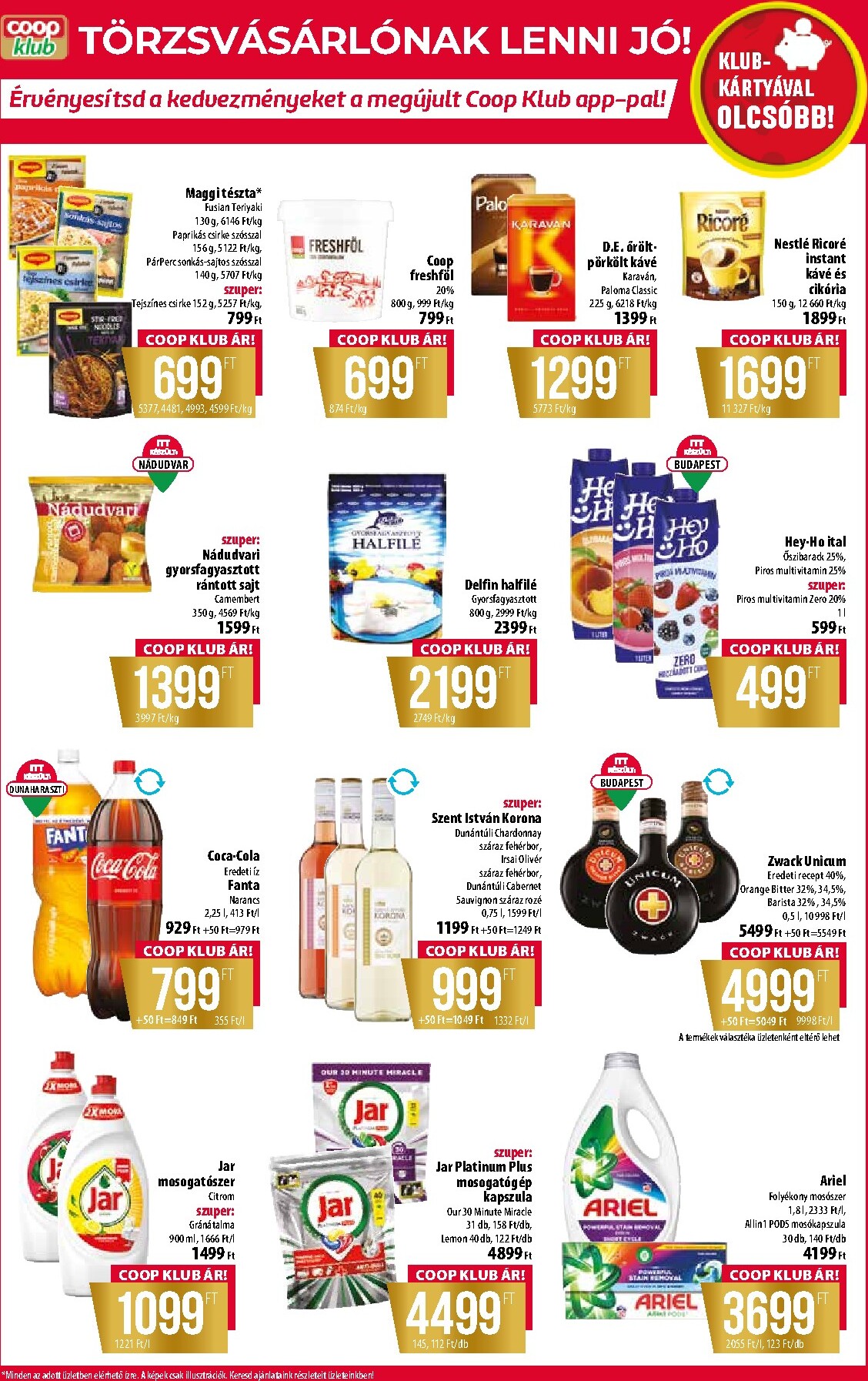 coop - A jövőbeli Coop - Alföld - Abc-Szuper akciós újság csütörtöktől 2026.08.06.-tól szerdától 2026.08.12.-ig érvényes. - page: 8