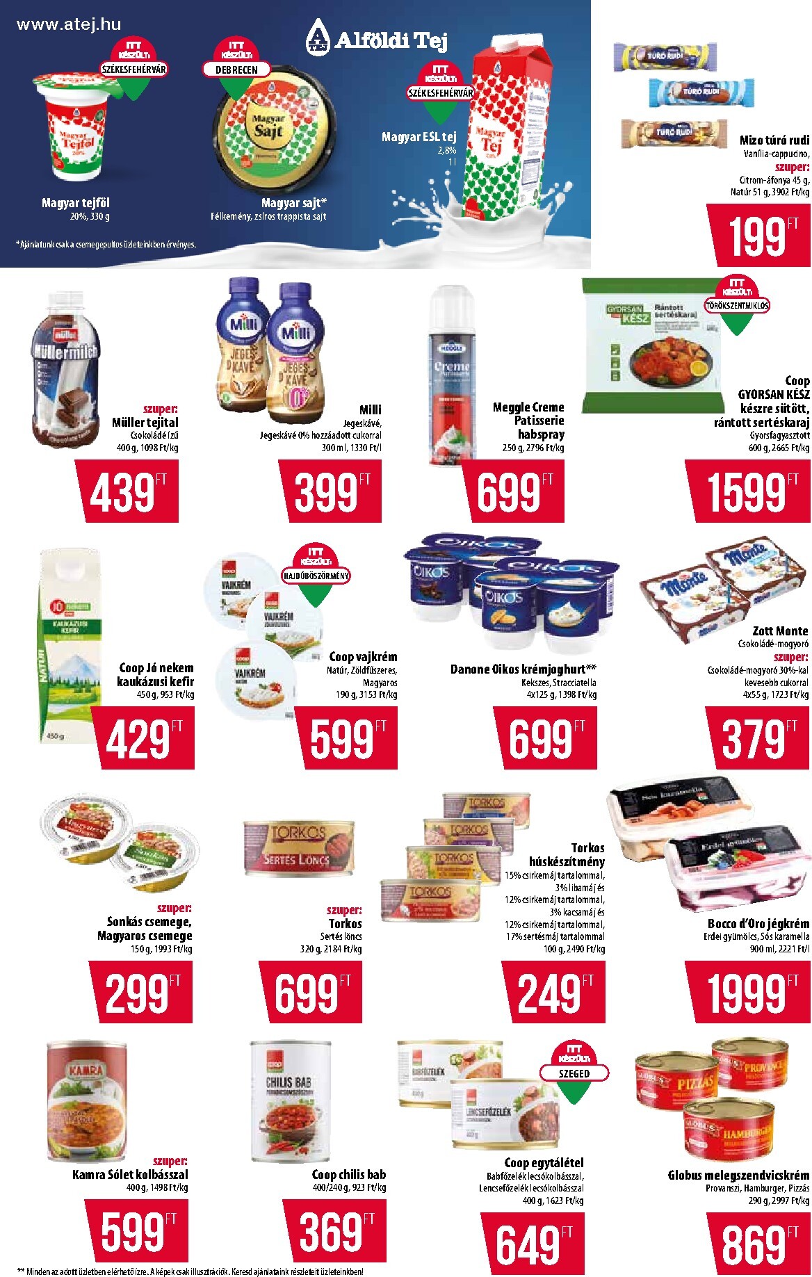 coop - A jövőbeli Coop - Abc-Szuper akciós újság csütörtöktől 2026.08.06.-tól szerdától 2026.08.12.-ig érvényes. - page: 6