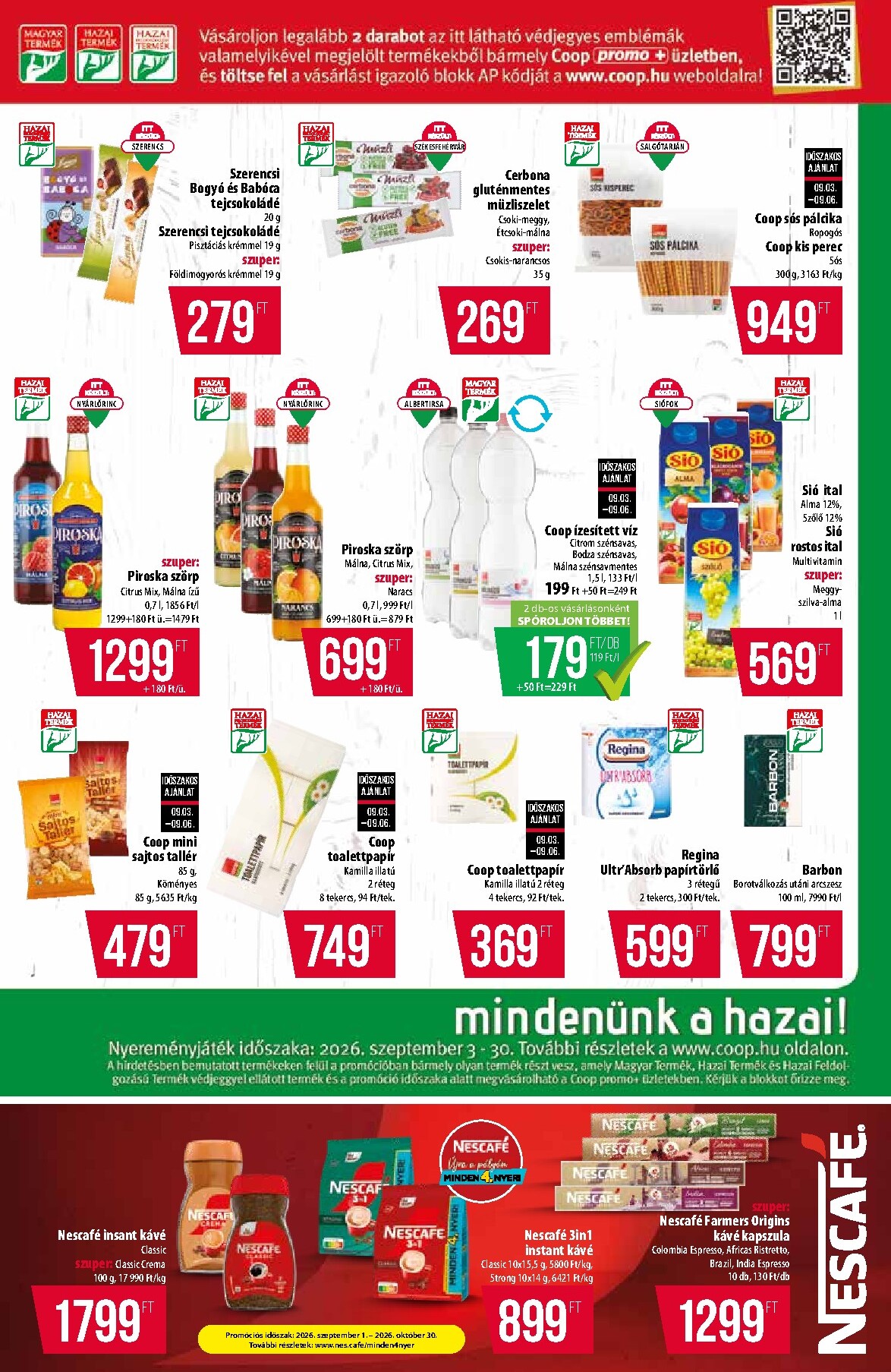 coop - A jövőbeli Coop - Abc-Szuper akciós újság csütörtöktől 2026.09.03.-tól szerdától 2026.09.09.-ig érvényes. - page: 5