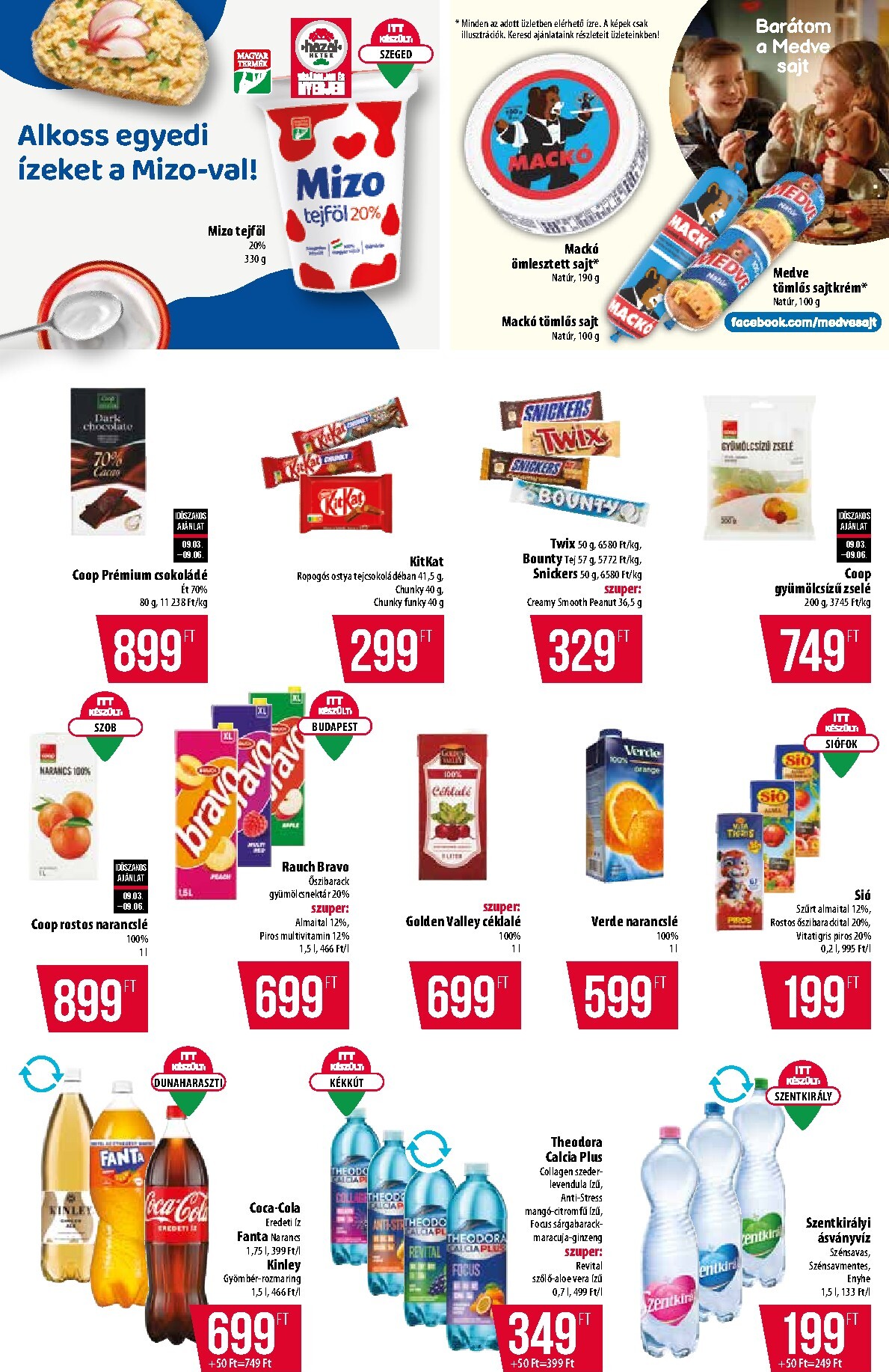 coop - A jövőbeli Coop - Abc-Szuper akciós újság csütörtöktől 2026.09.03.-tól szerdától 2026.09.09.-ig érvényes. - page: 10
