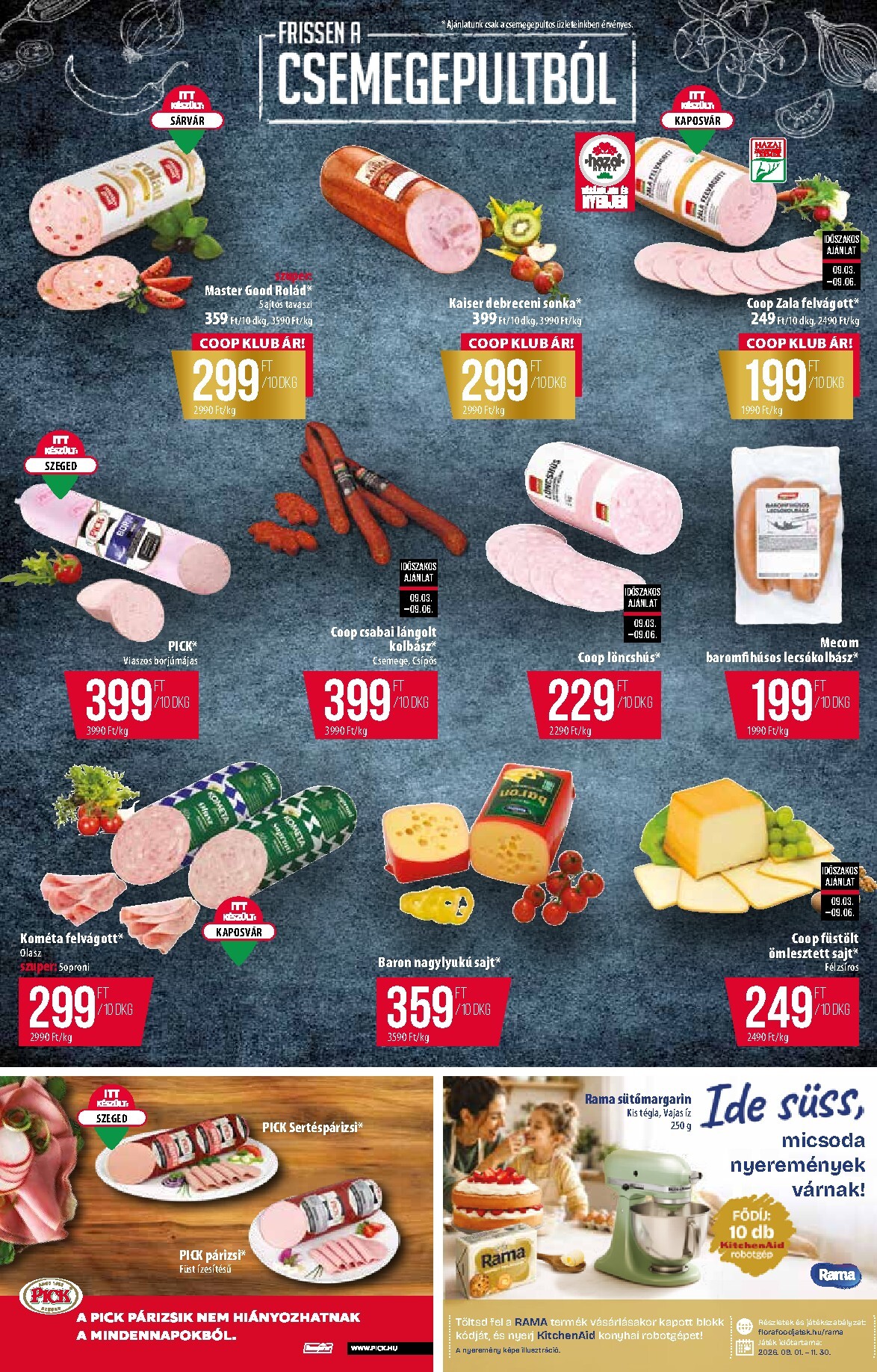 coop - A jövőbeli Coop - Abc-Szuper akciós újság csütörtöktől 2026.09.03.-tól szerdától 2026.09.09.-ig érvényes. - page: 2