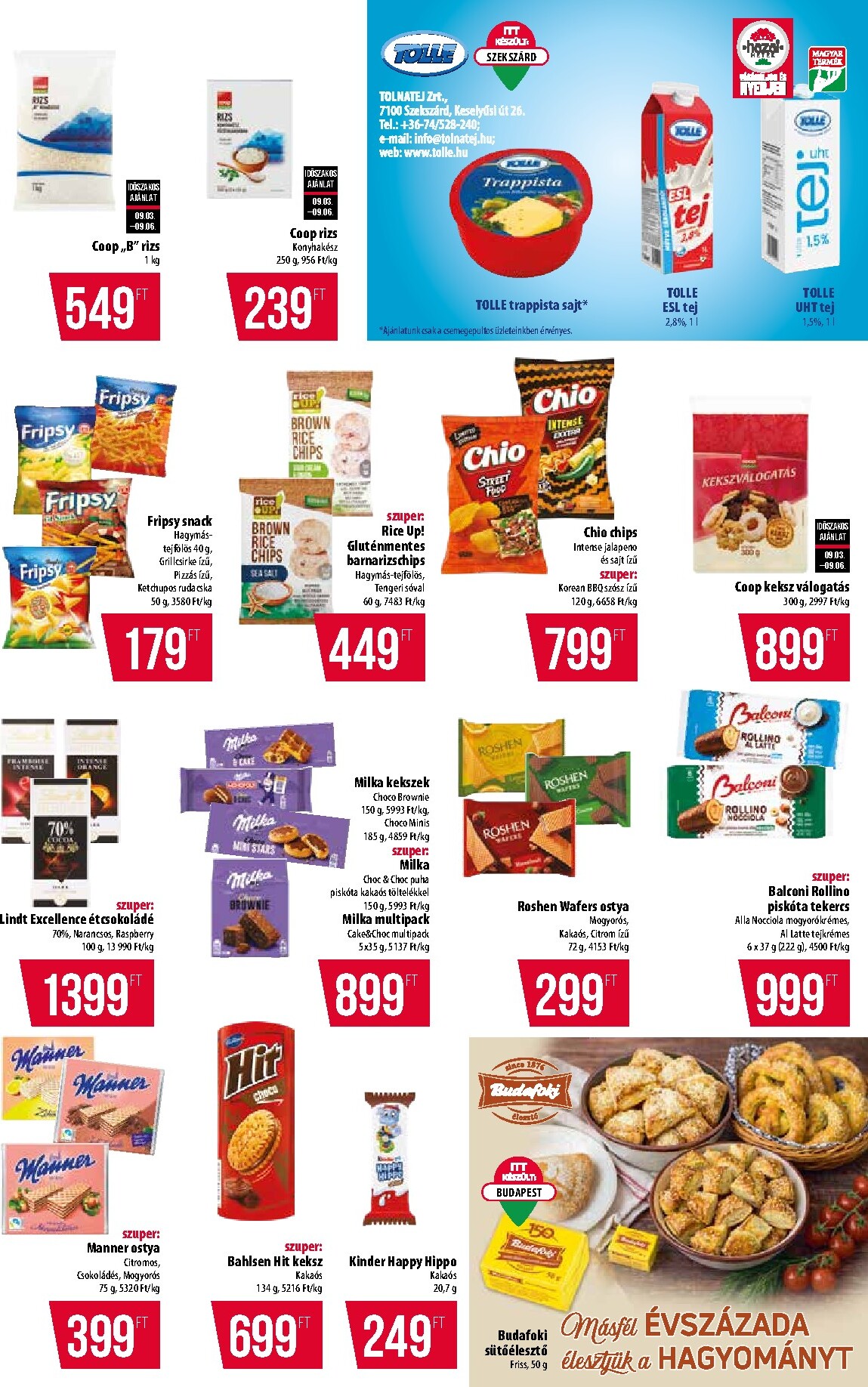 coop - A jövőbeli Coop - Abc-Szuper akciós újság csütörtöktől 2026.09.03.-tól szerdától 2026.09.09.-ig érvényes. - page: 9