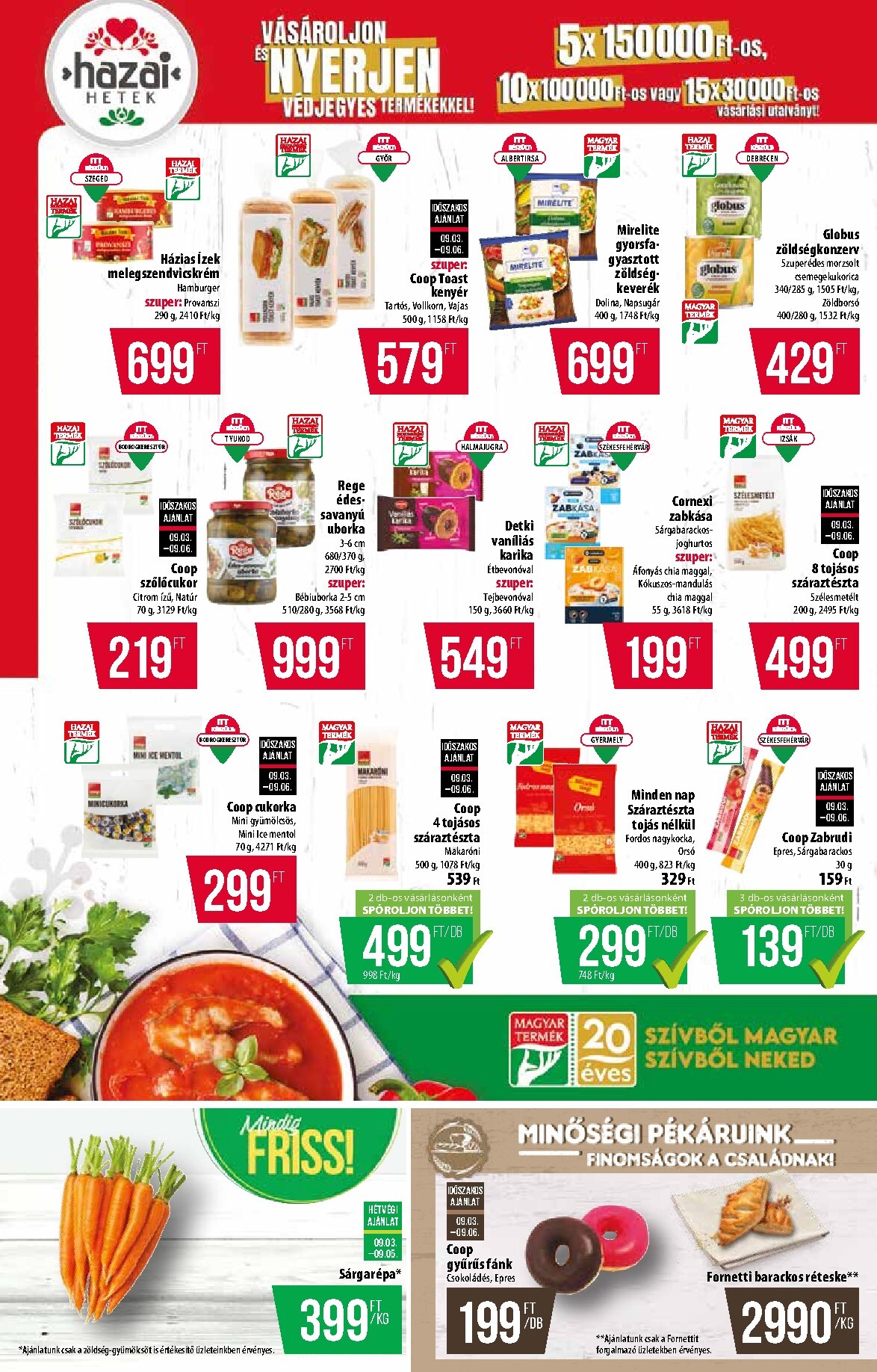 coop - A jövőbeli Coop - Alföld - Abc-Szuper akciós újság csütörtöktől 2026.09.03.-tól szerdától 2026.09.09.-ig érvényes. - page: 4