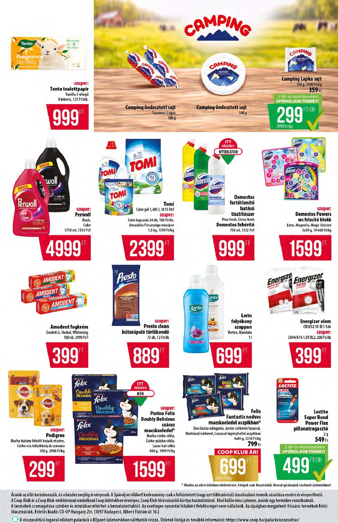 coop - A jövőbeli Coop - Abc-Szuper akciós újság csütörtöktől 2026.09.10.-tól szerdától 2026.09.16.-ig érvényes. - page: 11