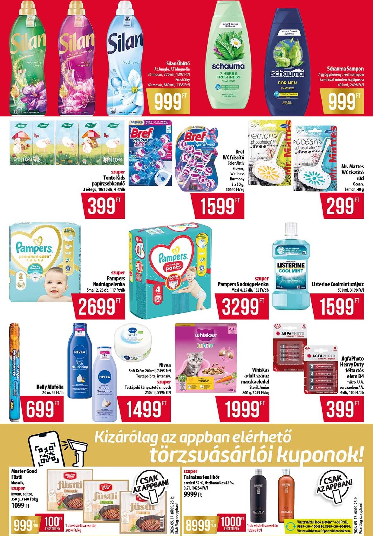 coop - A jövőbeli Coop - Tisza - Abc-Szuper akciós újság csütörtöktől 2026.09.17.-tól szerdától 2026.09.23.-ig érvényes. - page: 11