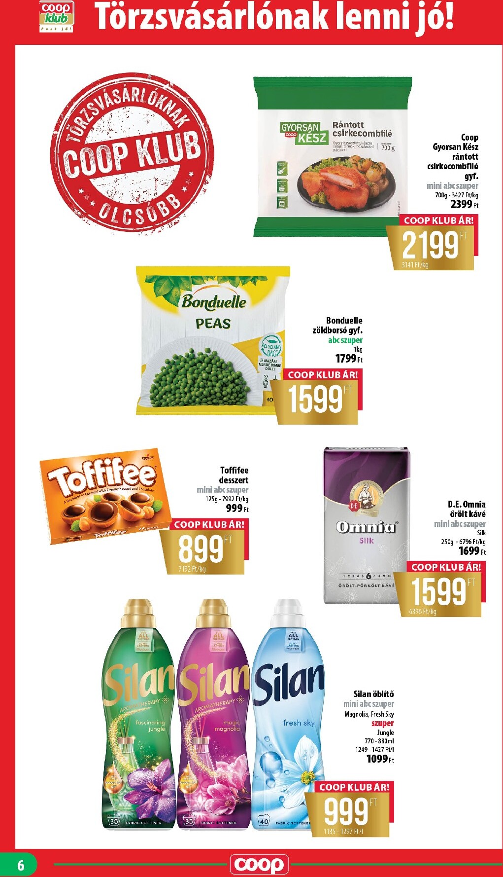 coop - A jövőbeli Coop - Mecsek akciós újság csütörtöktől 2026.09.17.-tól szerdától 2026.09.23.-ig érvényes. - page: 6