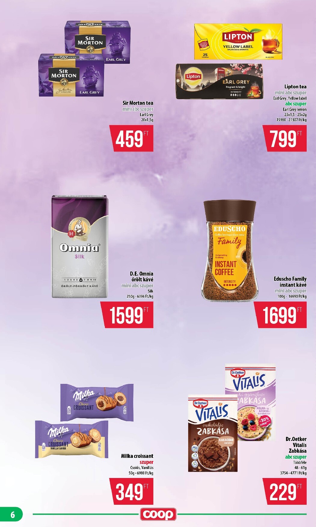 coop - A jövőbeli Coop - Nyírzem/Szabolcs akciós újság csütörtöktől 2026.09.17.-tól szerdától 2026.09.23.-ig érvényes. - page: 6