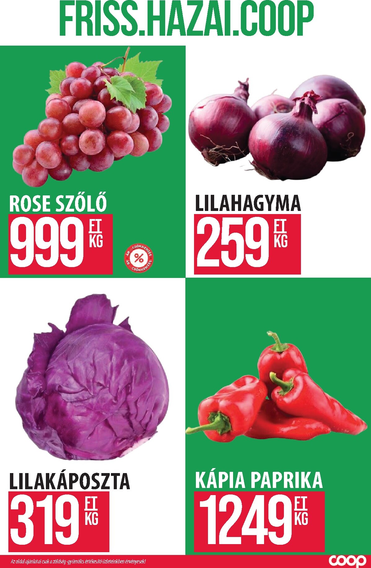 coop - Aktuális Coop - Szolnok/Eger és Vidéke szórólap érvényes csütörtöktől 2026.09.10.-től szerdától 2026.09.16.-ig - page: 6