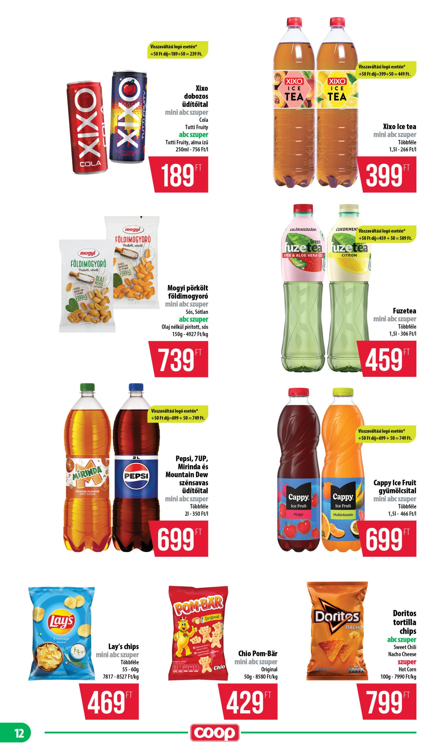 coop - Coop - Mecsek - Mini Abc Szuper akciós újság, érvényes 04.17. - 04.23. - page: 12