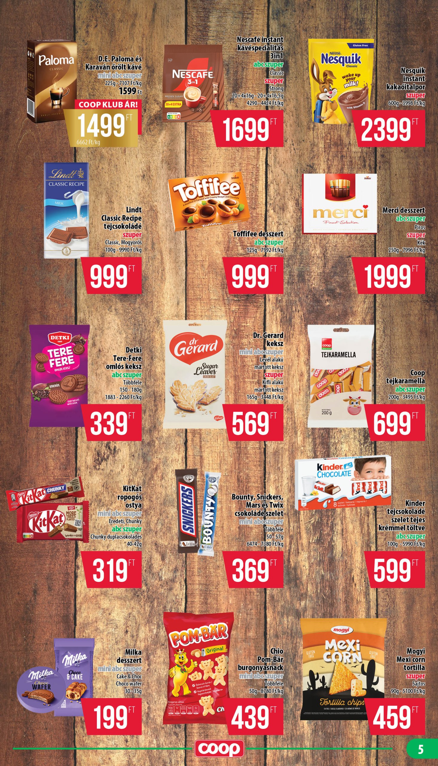 coop - Coop - Nyírzem/Szabolcs akciós újság, érvényes 04.24. - 04.30. - page: 5