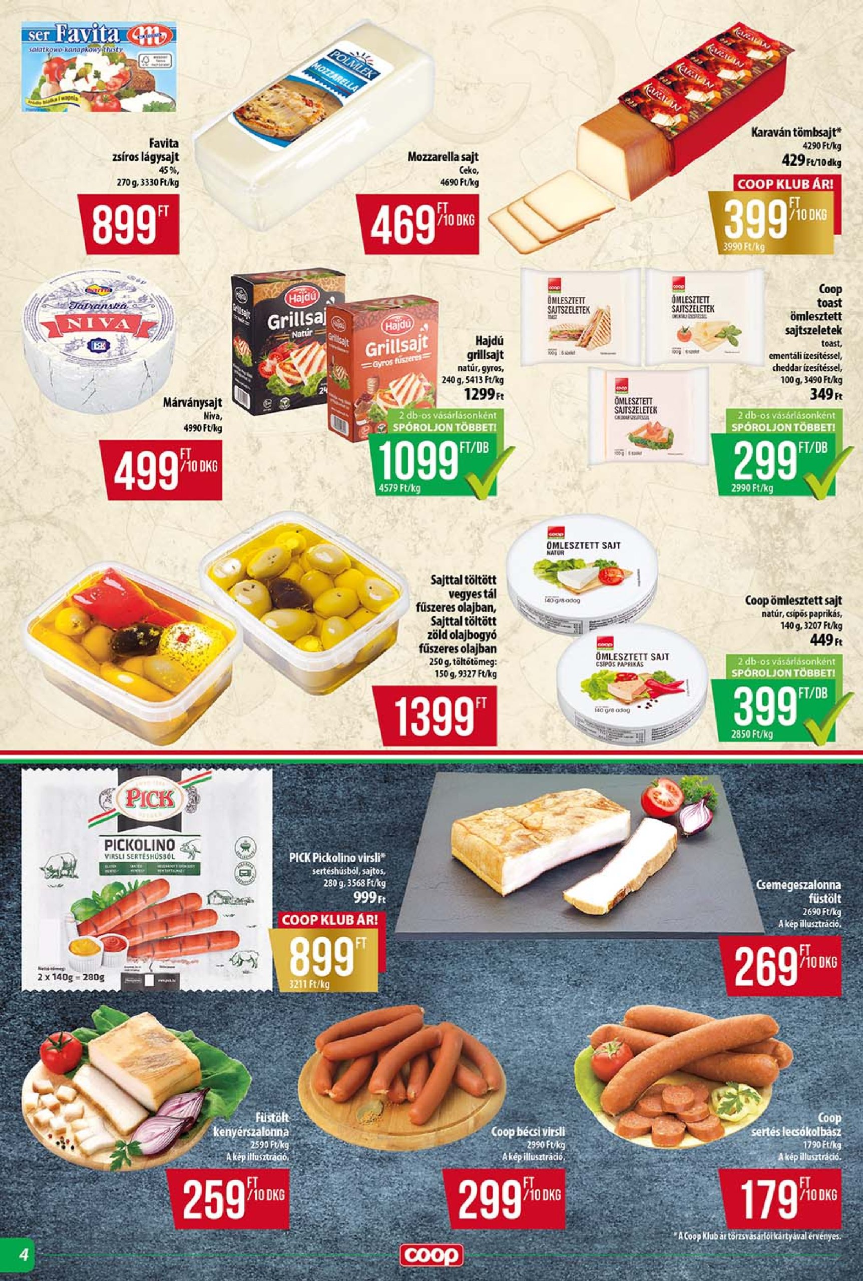 coop - Coop - Szuper Plusz akciós újság, érvényes 04.24. - 04.30. - page: 4