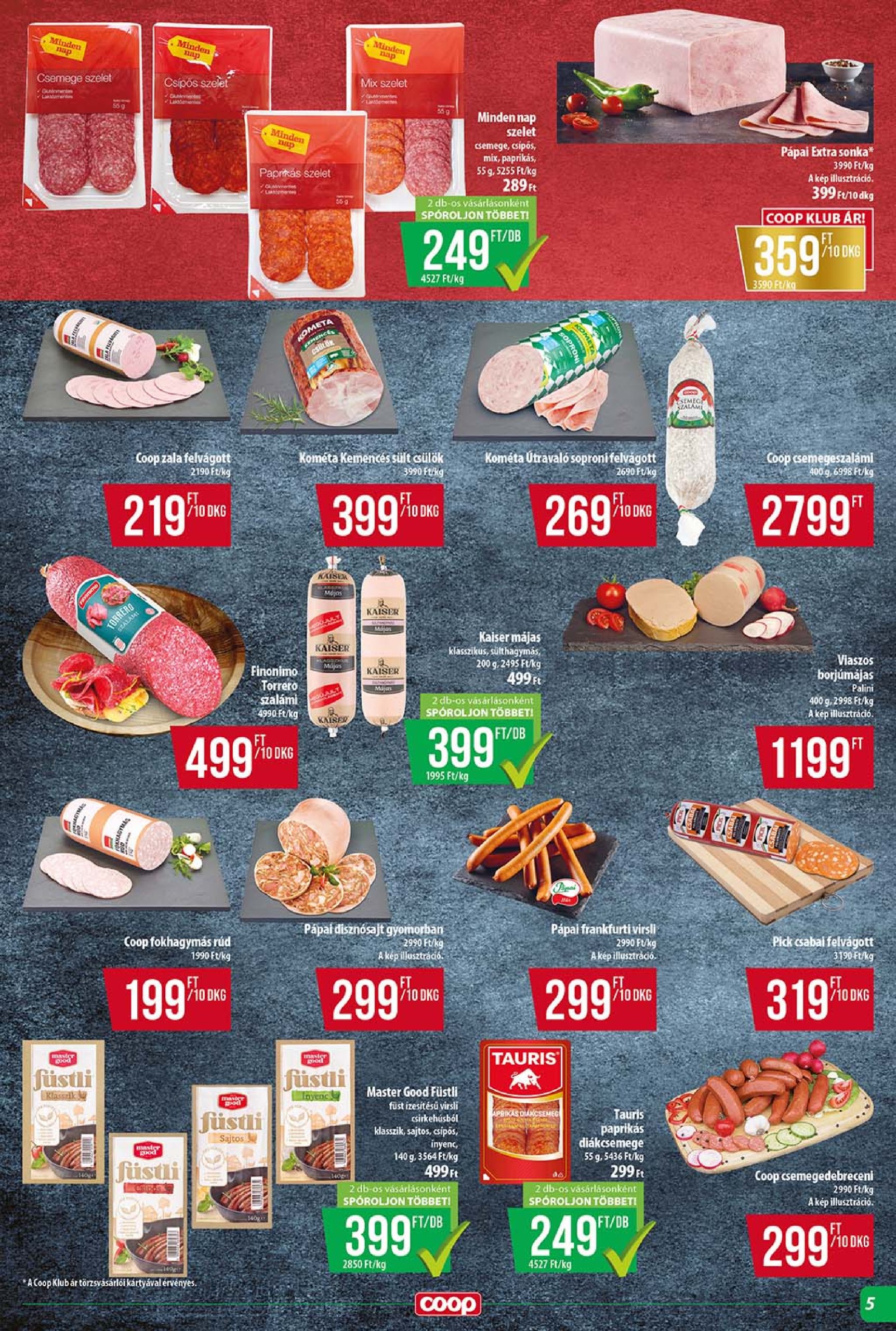 coop - Coop - Szuper Plusz akciós újság, érvényes 04.24. - 04.30. - page: 5