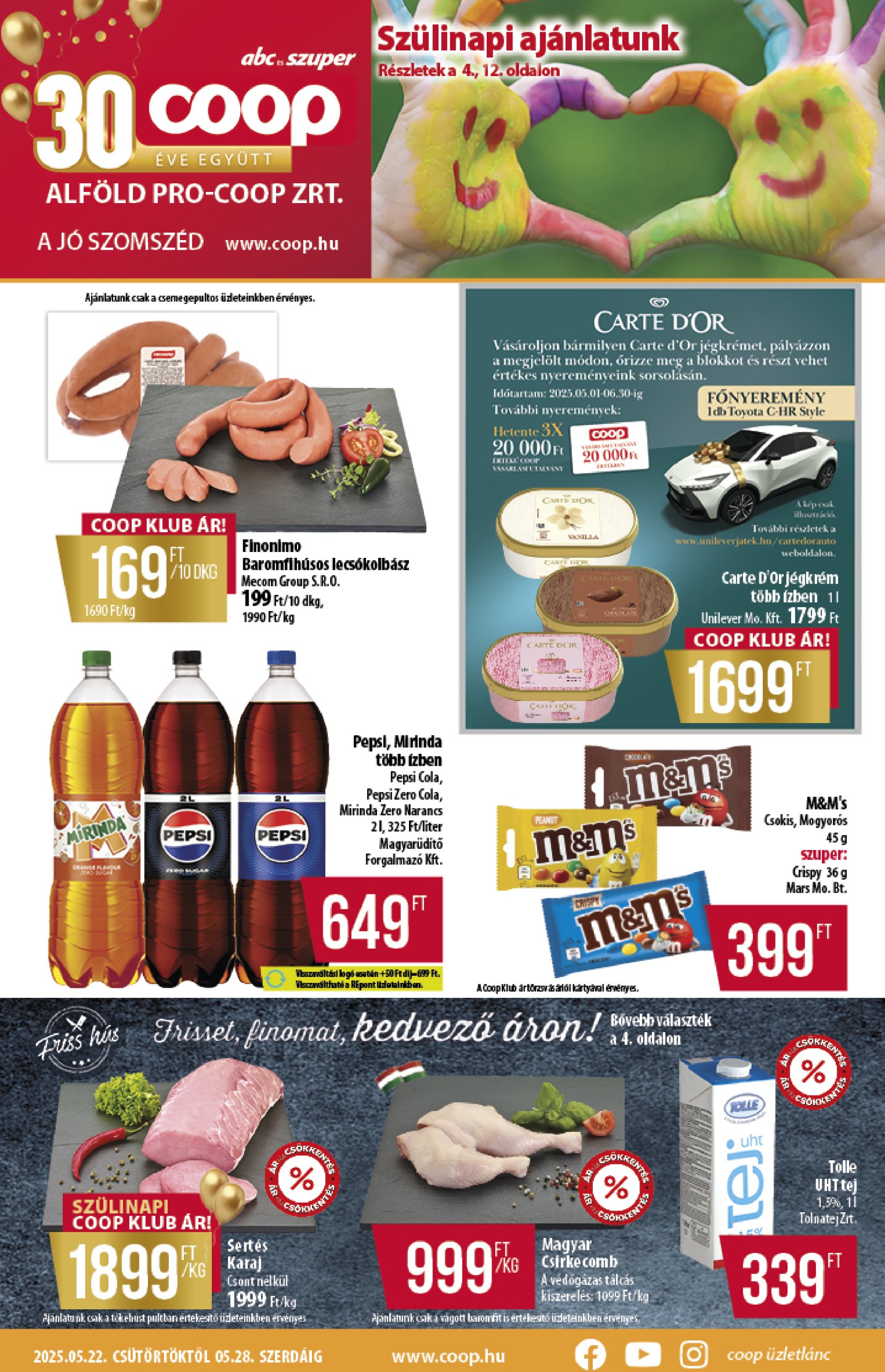 coop - Coop - Alföld akciós újság, érvényes 05.22. - 05.28.