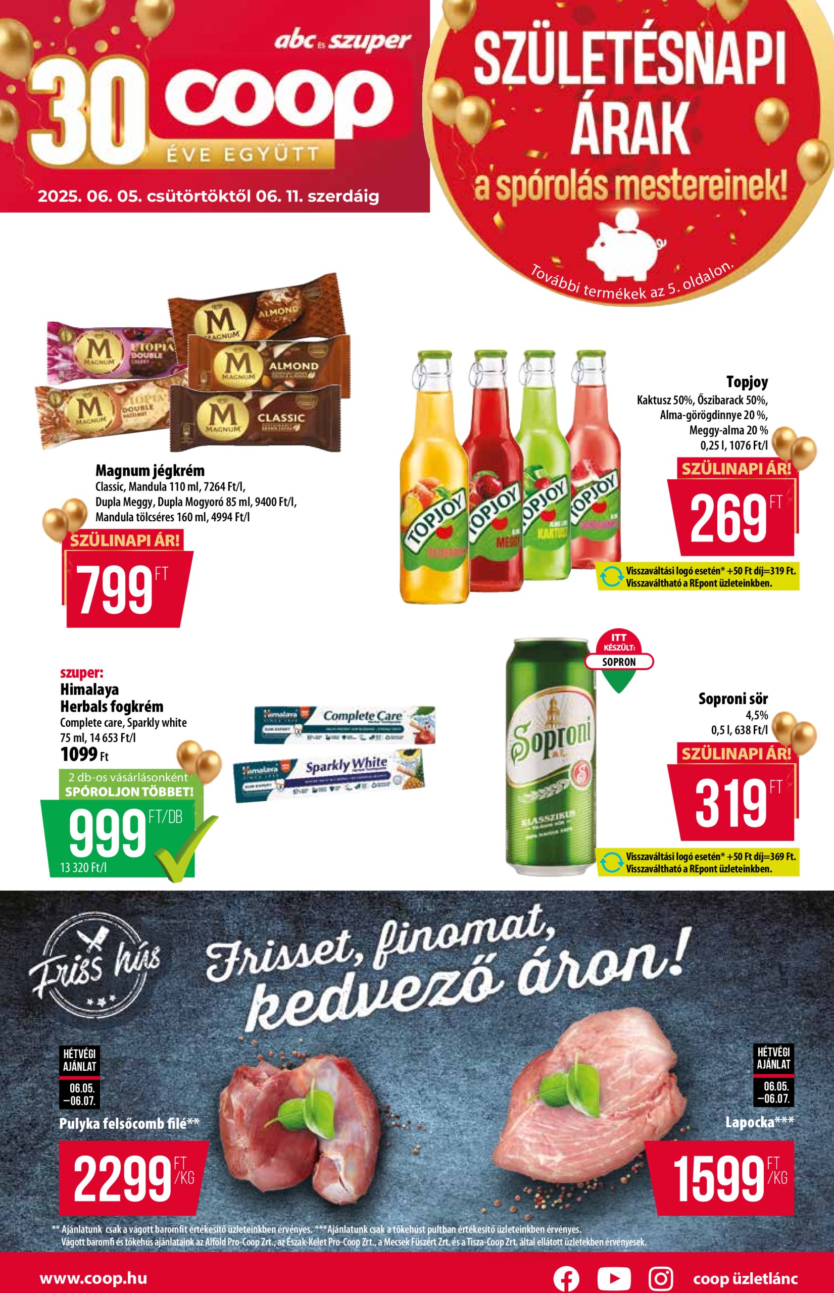coop - Coop - Abc-Szuper akciós újság, érvényes 06.05. - 06.11.