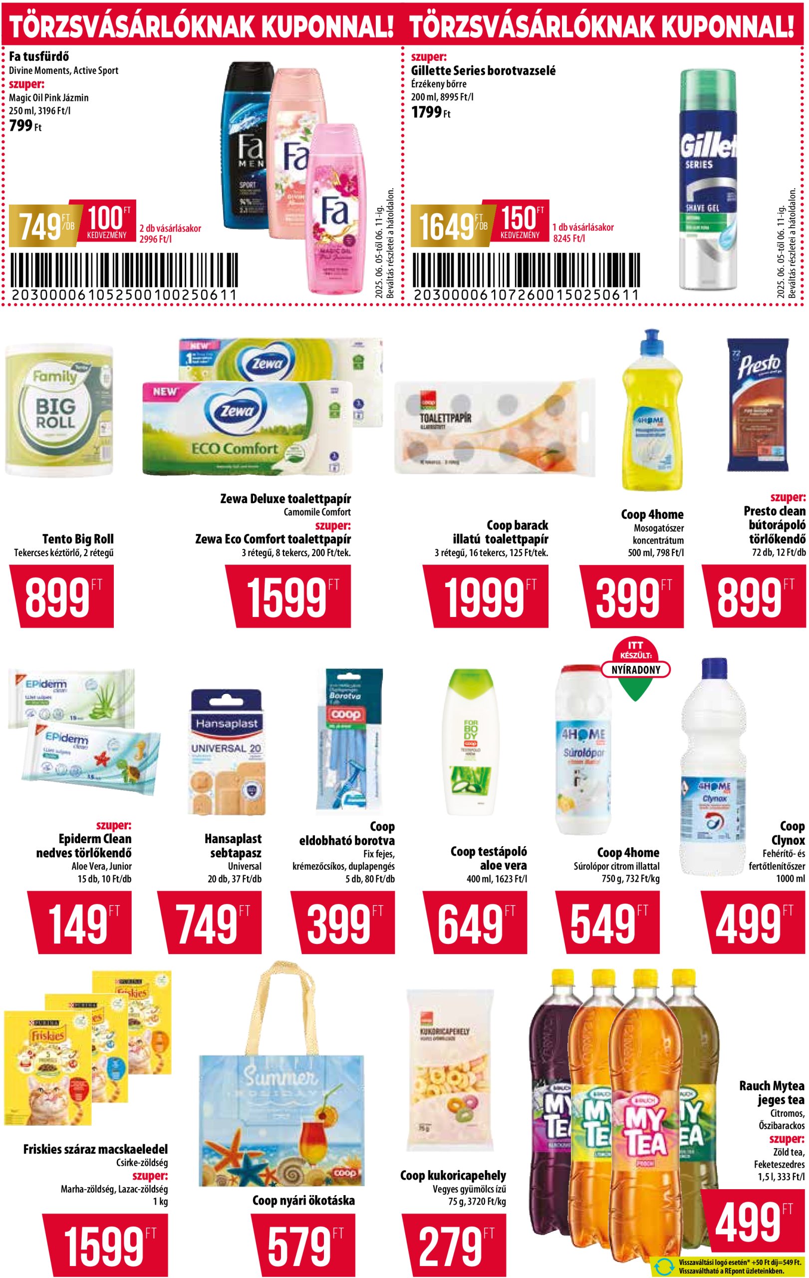 coop - Coop - Abc-Szuper akciós újság, érvényes 06.05. - 06.11. - page: 10