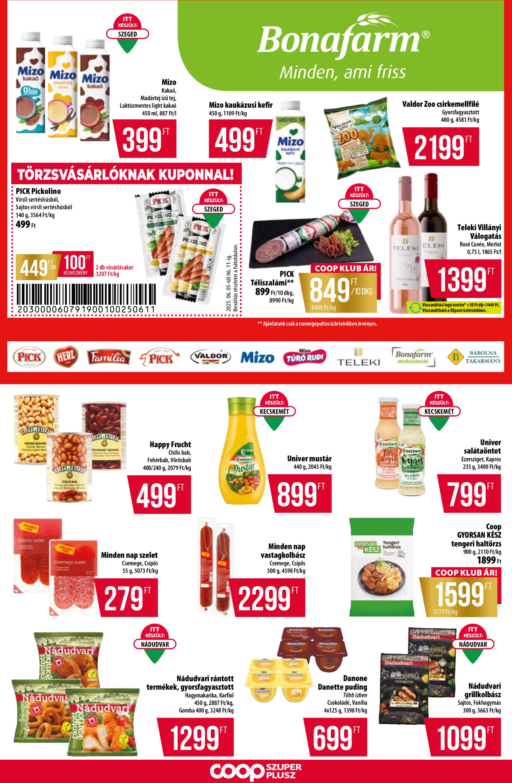 coop - Coop - Szuper Plusz akciós újság, érvényes 06.05. - 06.11. - page: 5