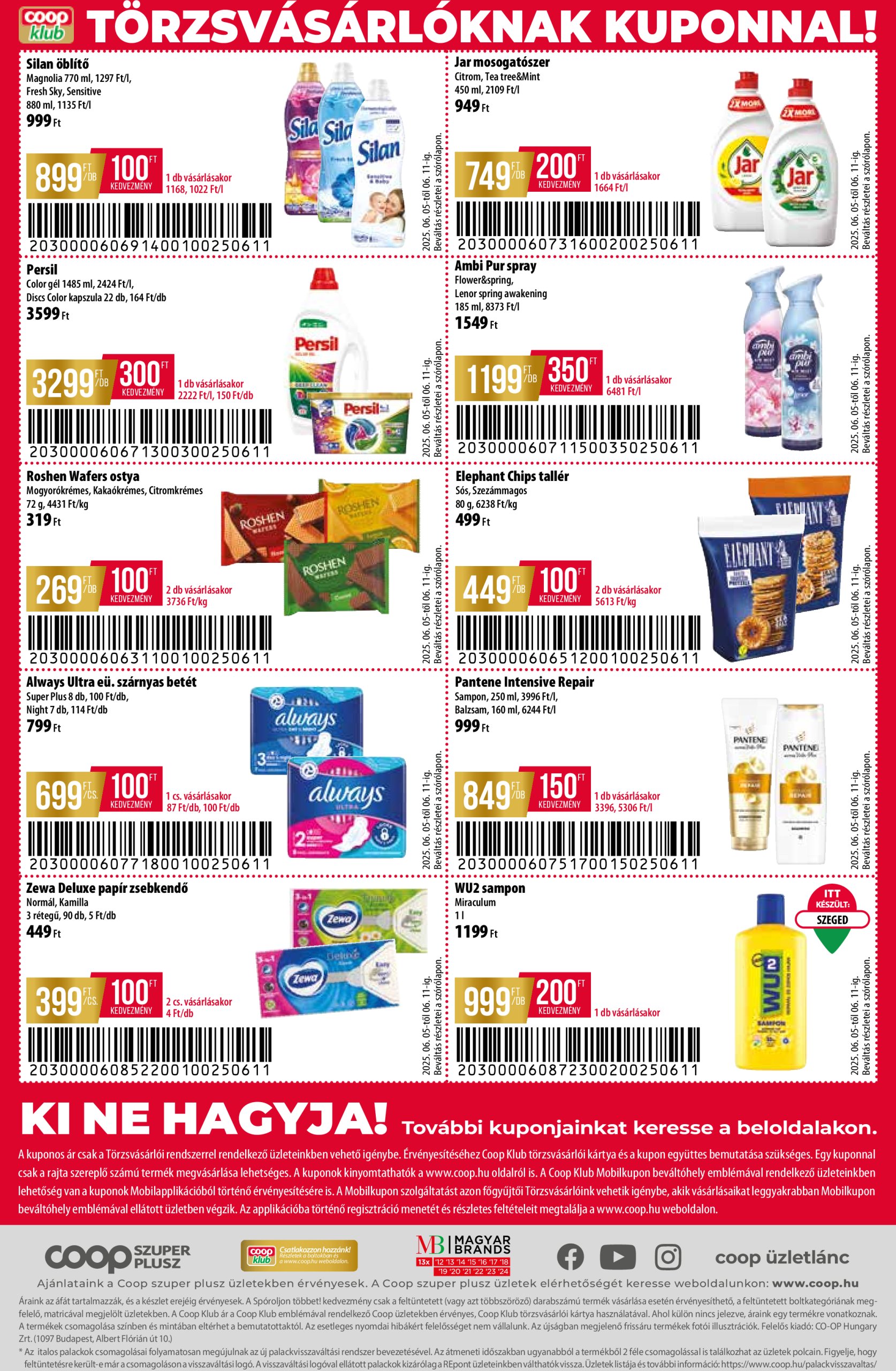 coop - Coop - Szuper Plusz akciós újság, érvényes 06.05. - 06.11. - page: 12