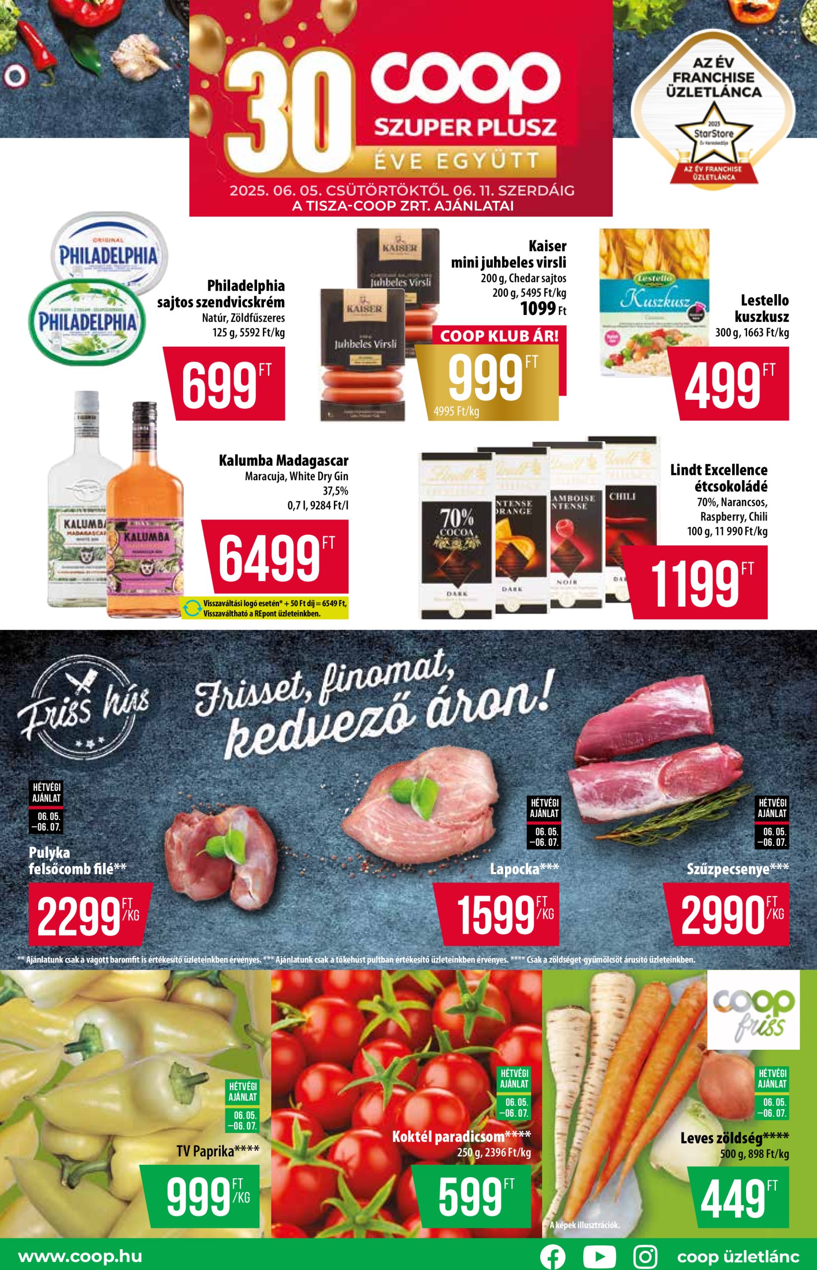 coop - Coop - Szuper Plusz akciós újság, érvényes 06.05. - 06.11.