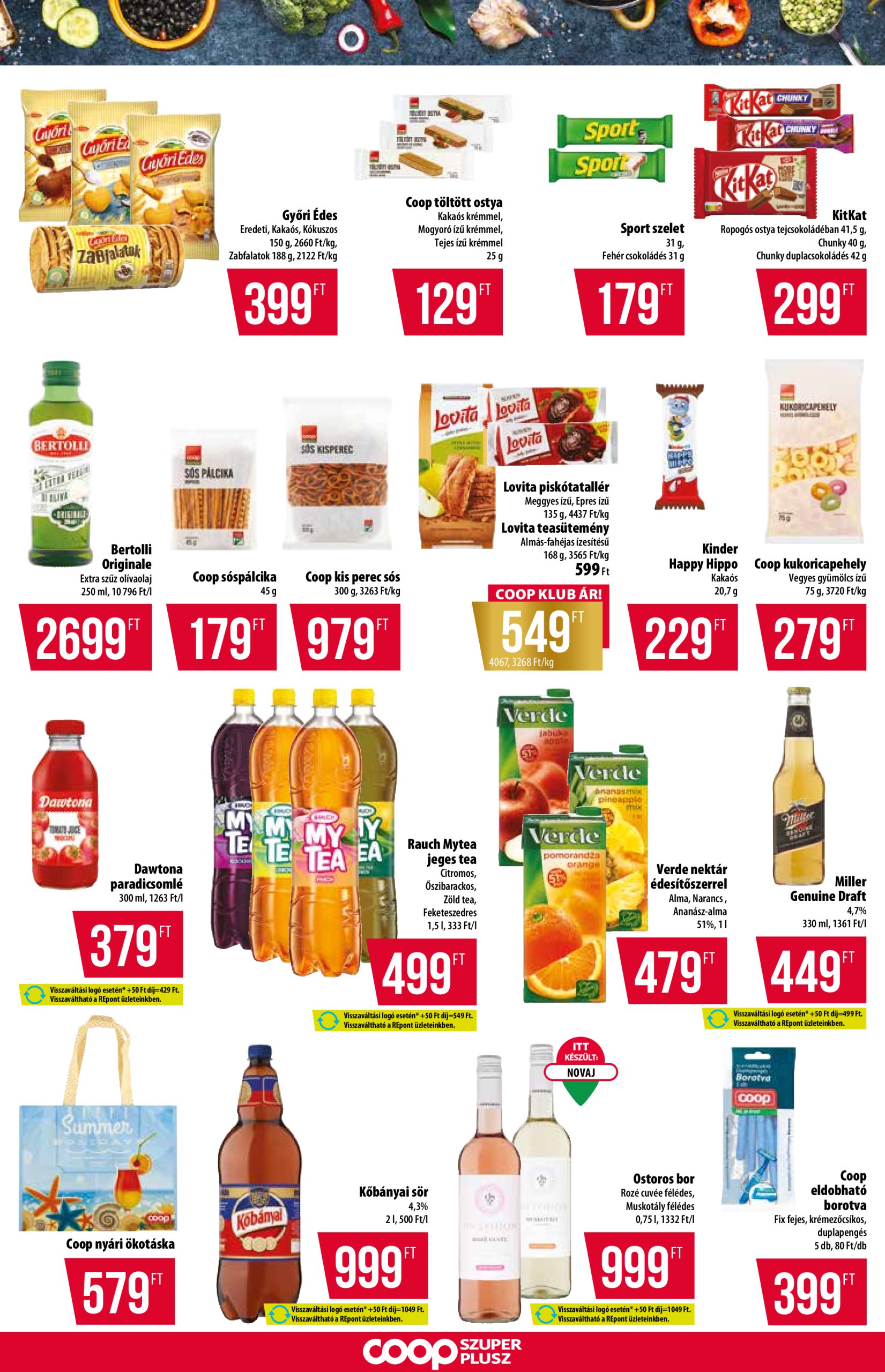 coop - Coop - Szuper Plusz akciós újság, érvényes 06.05. - 06.11. - page: 10