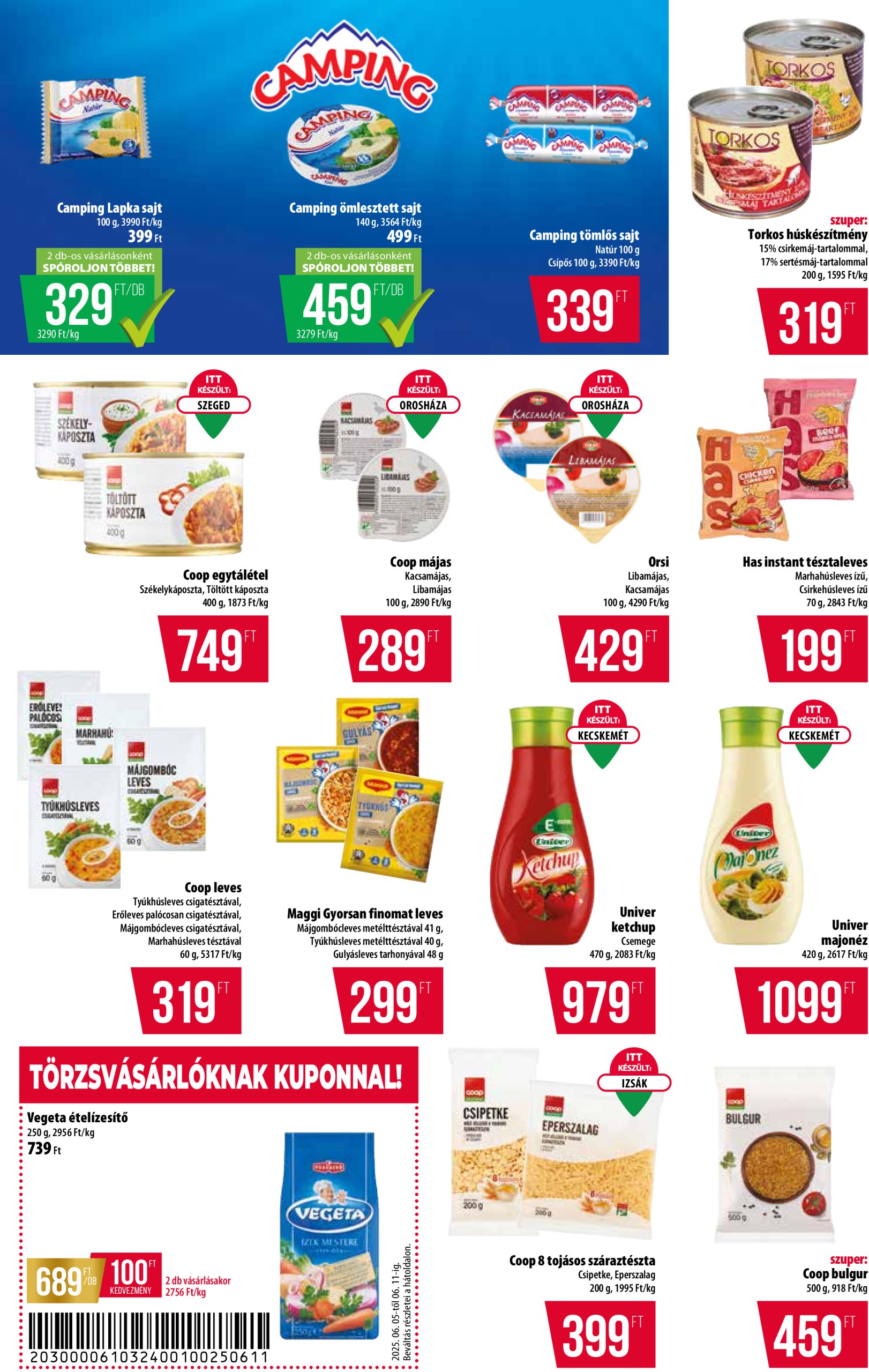 coop - Coop - Abc Szuper Észak-Kelet akciós újság, érvényes 06.05. - 06.11. - page: 7