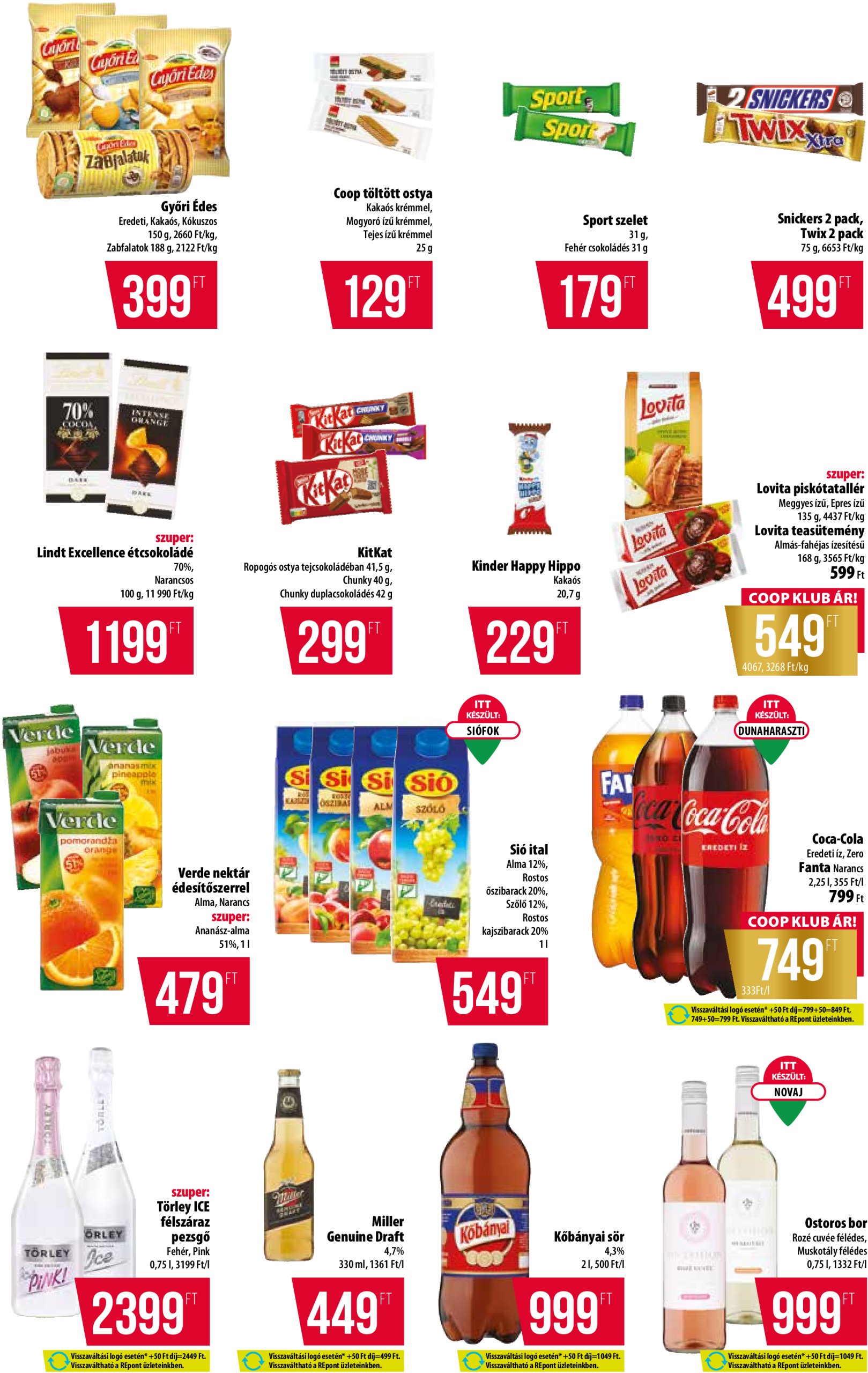 coop - Coop - Abc Szuper Észak-Kelet akciós újság, érvényes 06.05. - 06.11. - page: 11