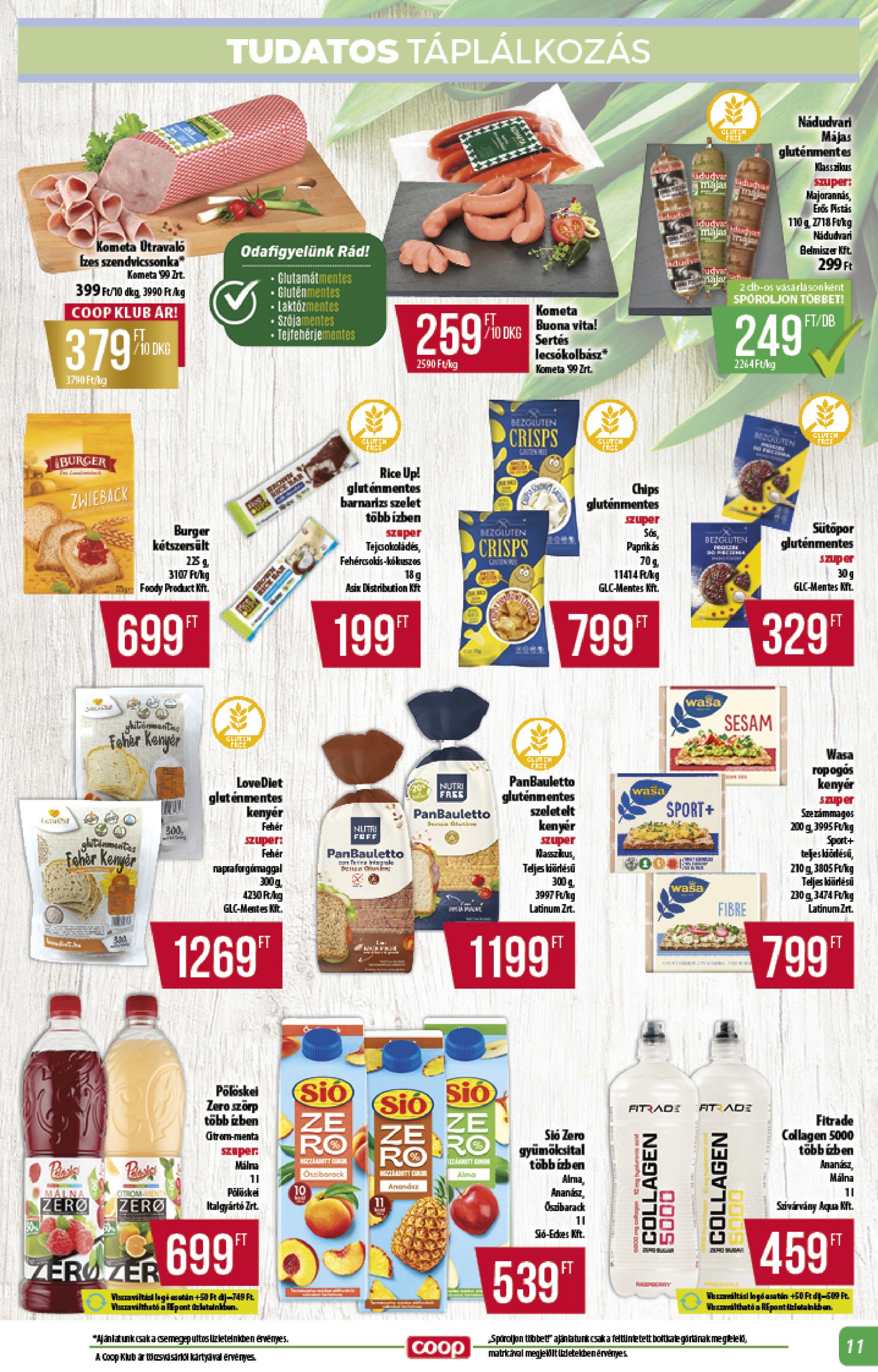 coop - Coop - Alföld akciós újság, érvényes 06.12. - 06.18. - page: 11