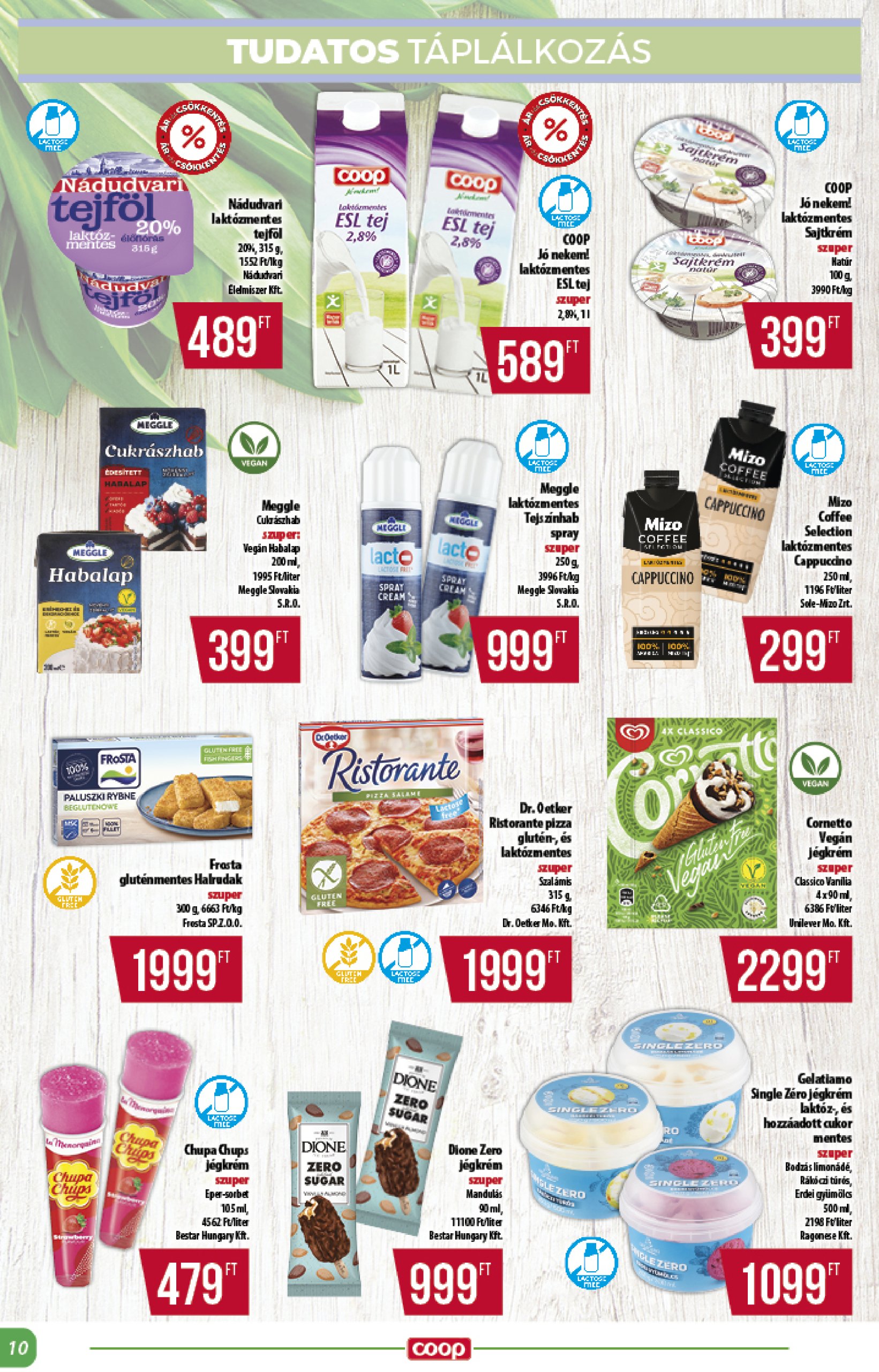 coop - Coop - Alföld akciós újság, érvényes 06.12. - 06.18. - page: 10