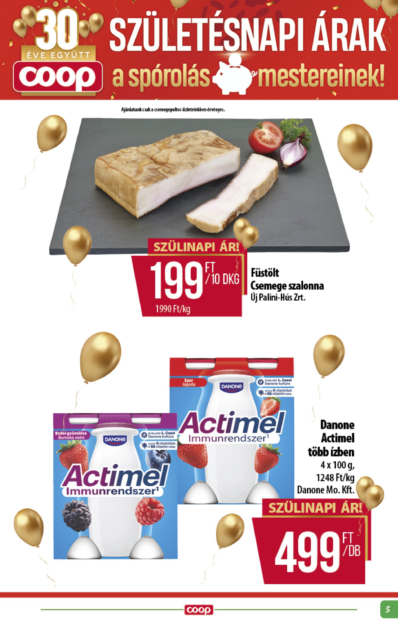 coop - Coop - Alföld akciós újság, érvényes 06.12. - 06.18. - page: 5
