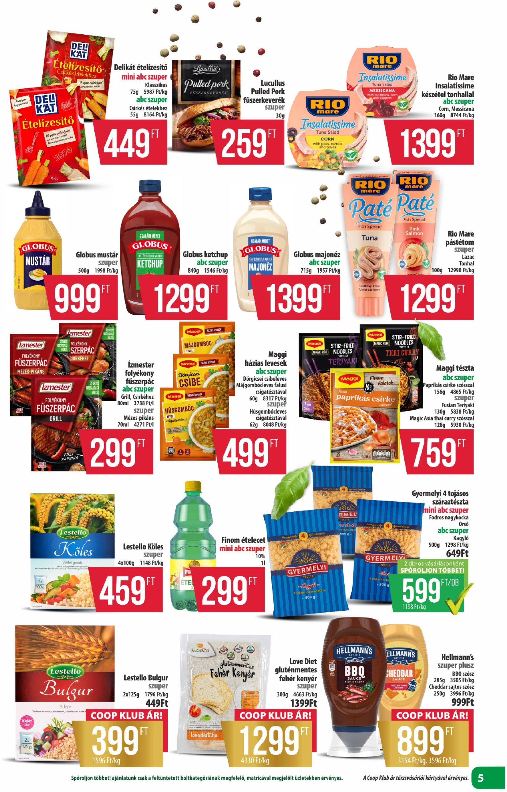 coop - Coop - Észak-Kelet akciós újság, érvényes 06.12. - 06.18. - page: 5