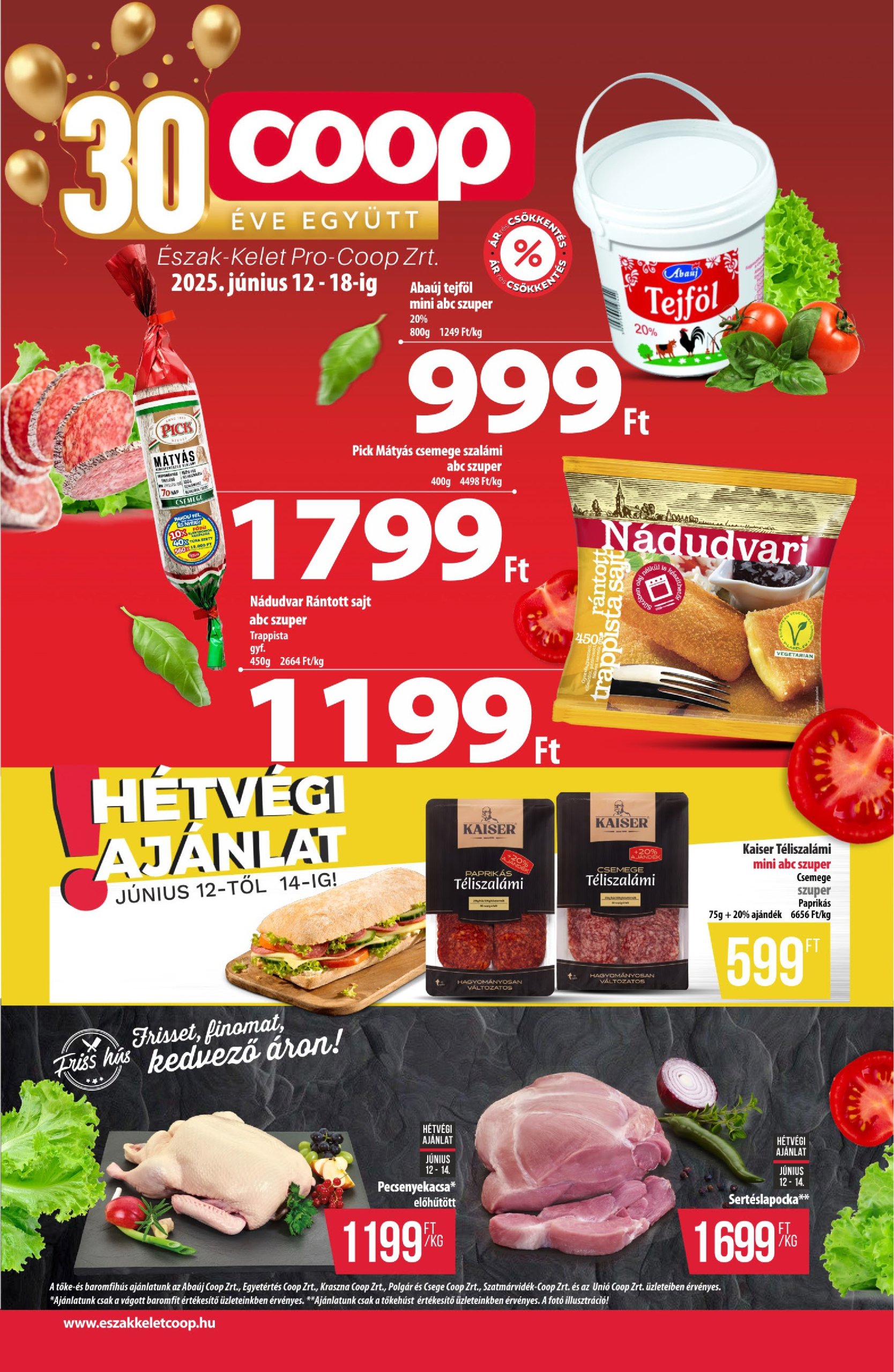 coop - Coop - Észak-Kelet akciós újság, érvényes 06.12. - 06.18.